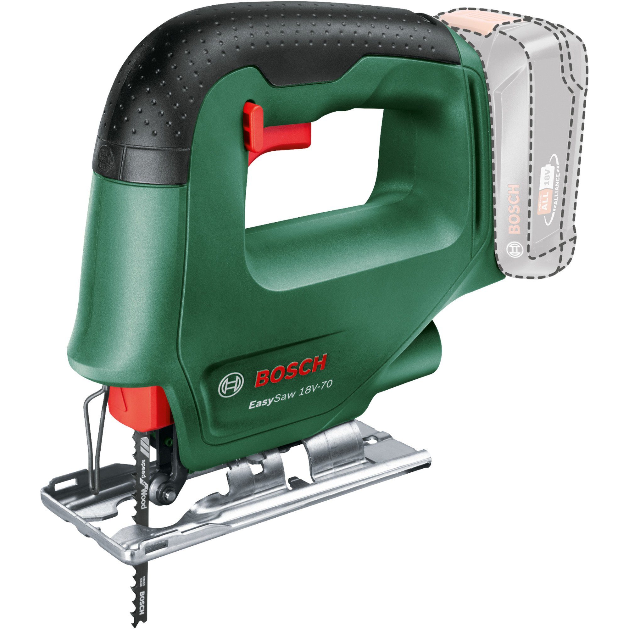 BOSCH Stichsäge Bosch Heimwerken & Garten Akku-Stichsäge EasySaw