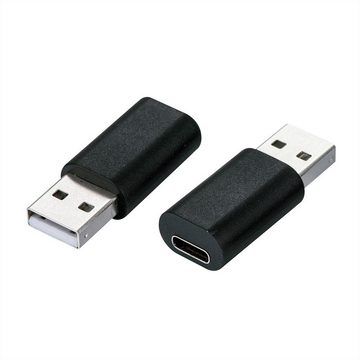 VALUE USB 2.0 Adapter, USB Typ A - C, ST/BU Computer-Adapter USB Typ C (USB-C) Weiblich (Buchse) zu USB 2.0 Typ A Männlich (Stecker)