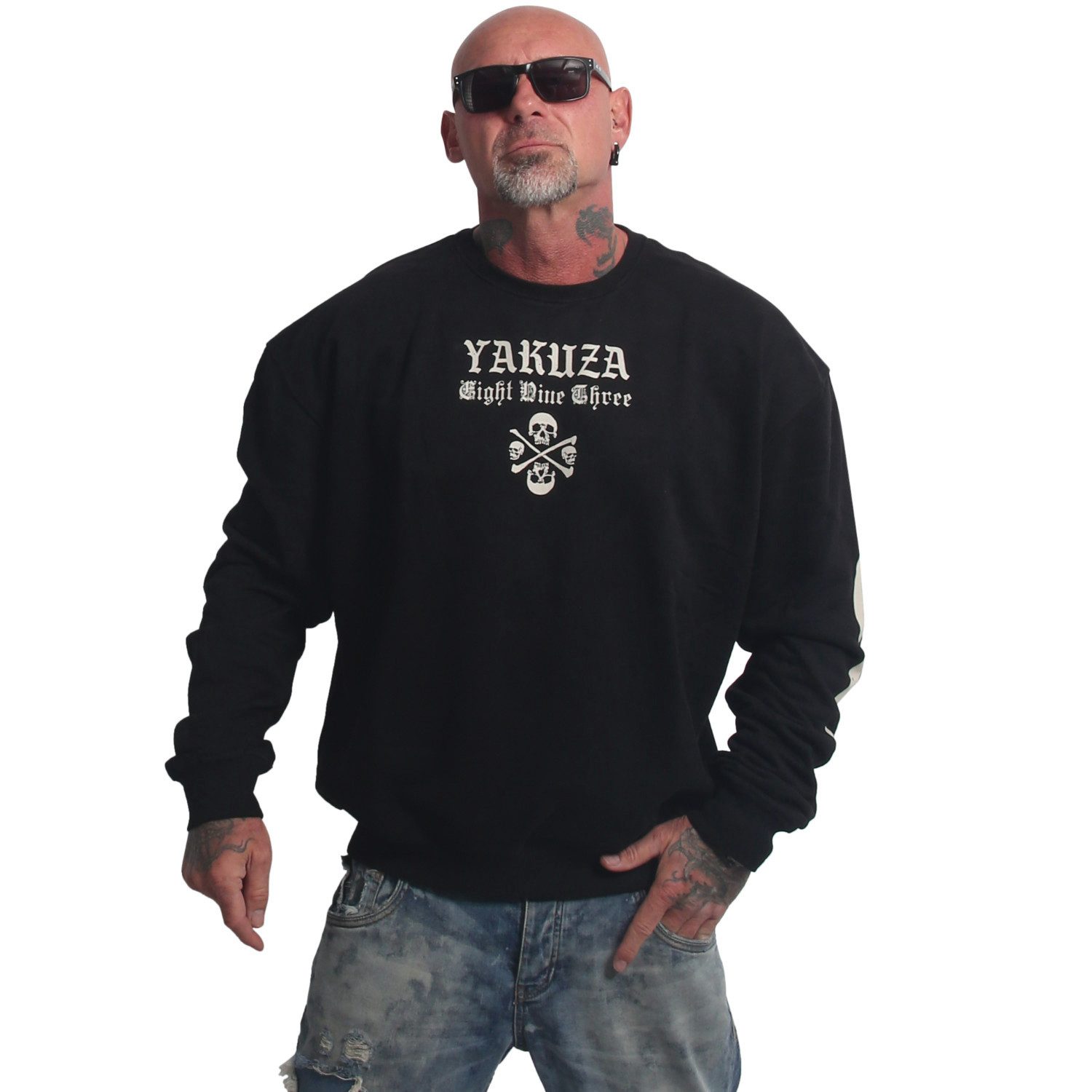 YAKUZA Sweatshirt 3RD im Oversized Look günstig online kaufen