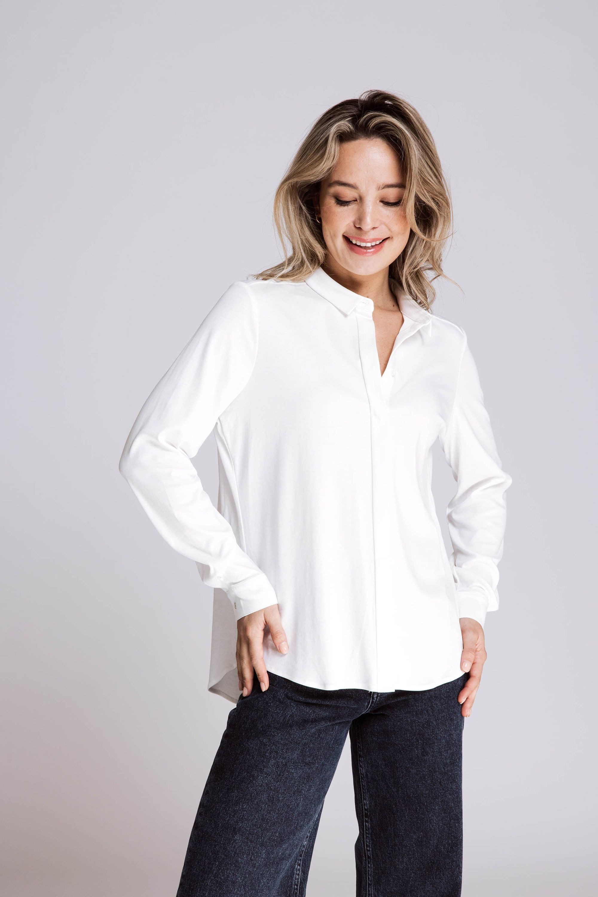 Zhrill Longbluse ZHRESI JERSEY günstig online kaufen