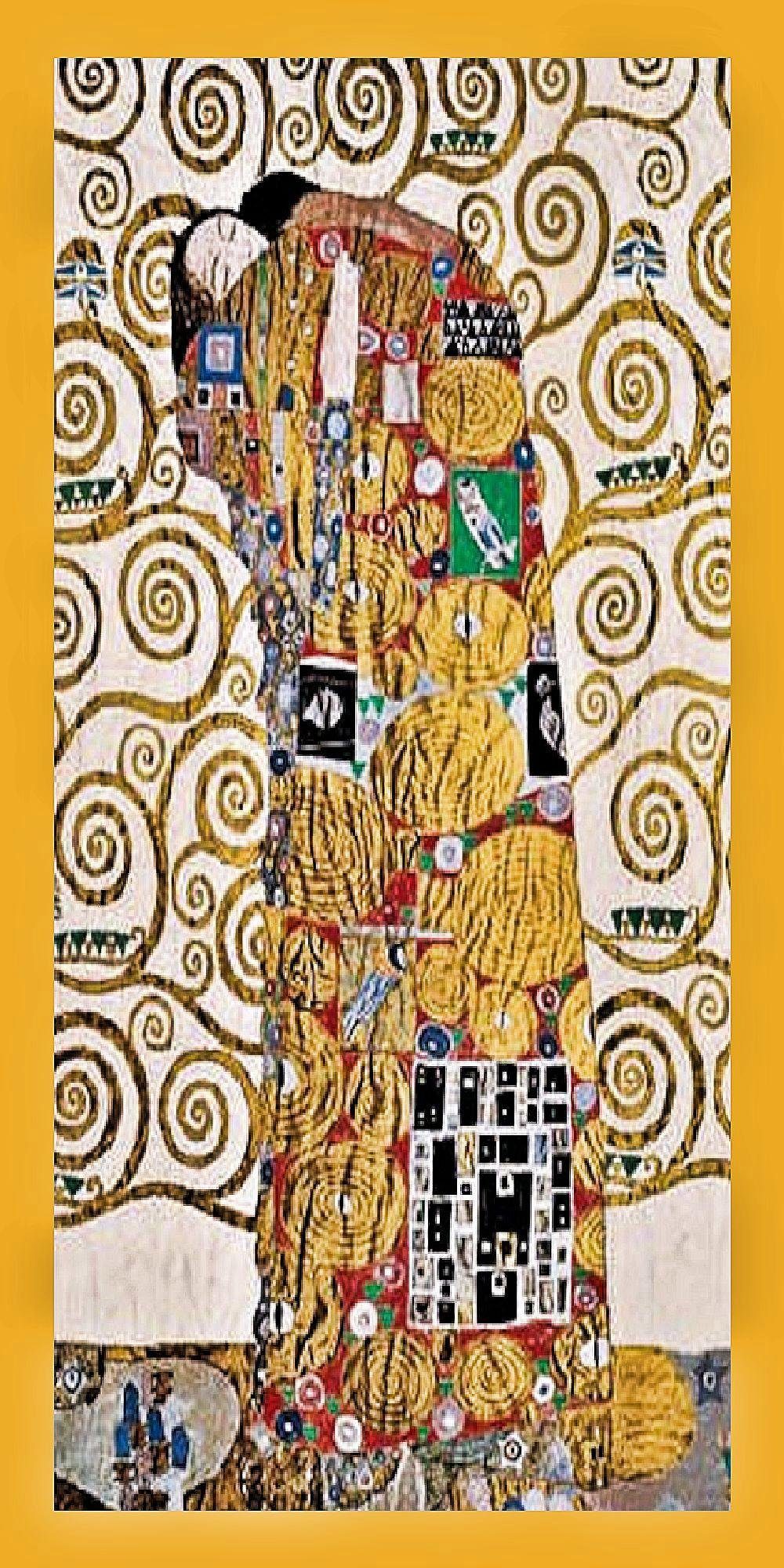 Home affaire Bild »Klimt / Die Umarmung«, 56/106/2 cm, gerahmt-Otto