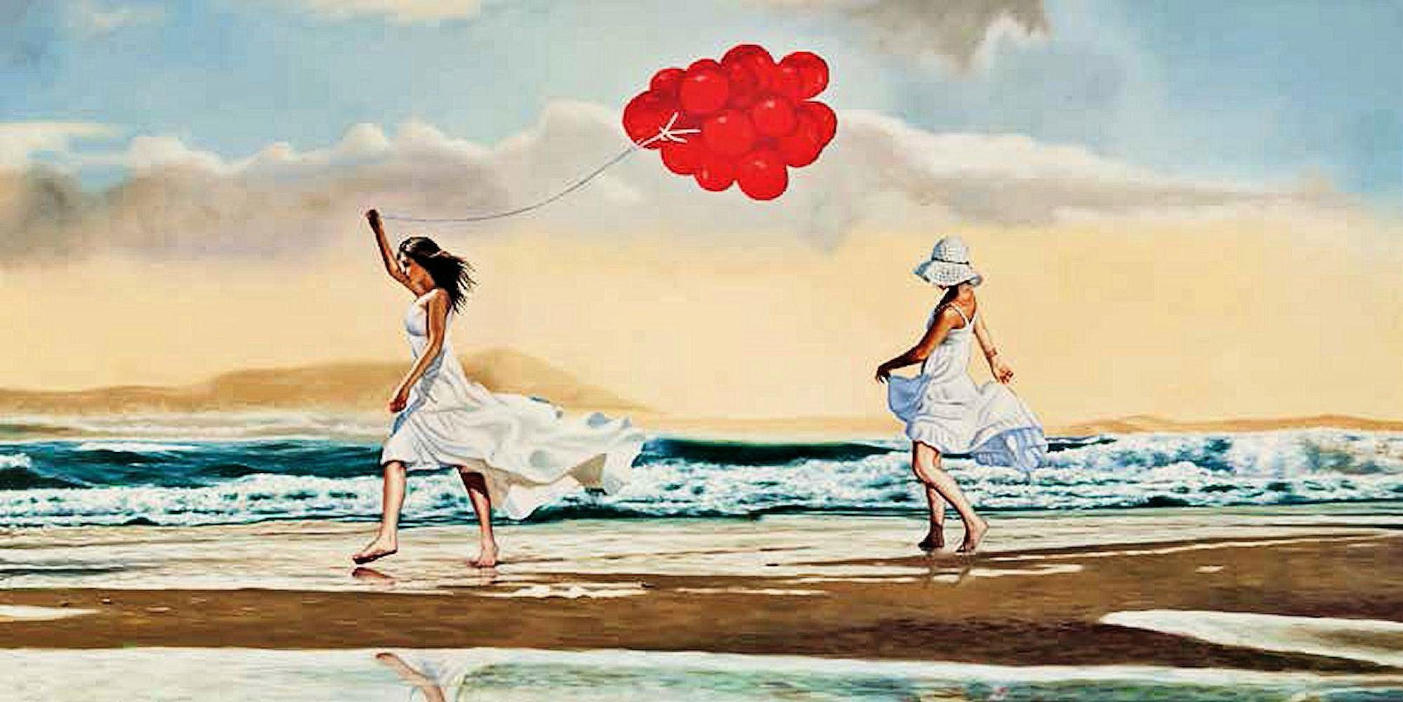 Home affaire Deco-Panel »Pierre Benson / Collecting waves«, 100/50/2 cm-Otto