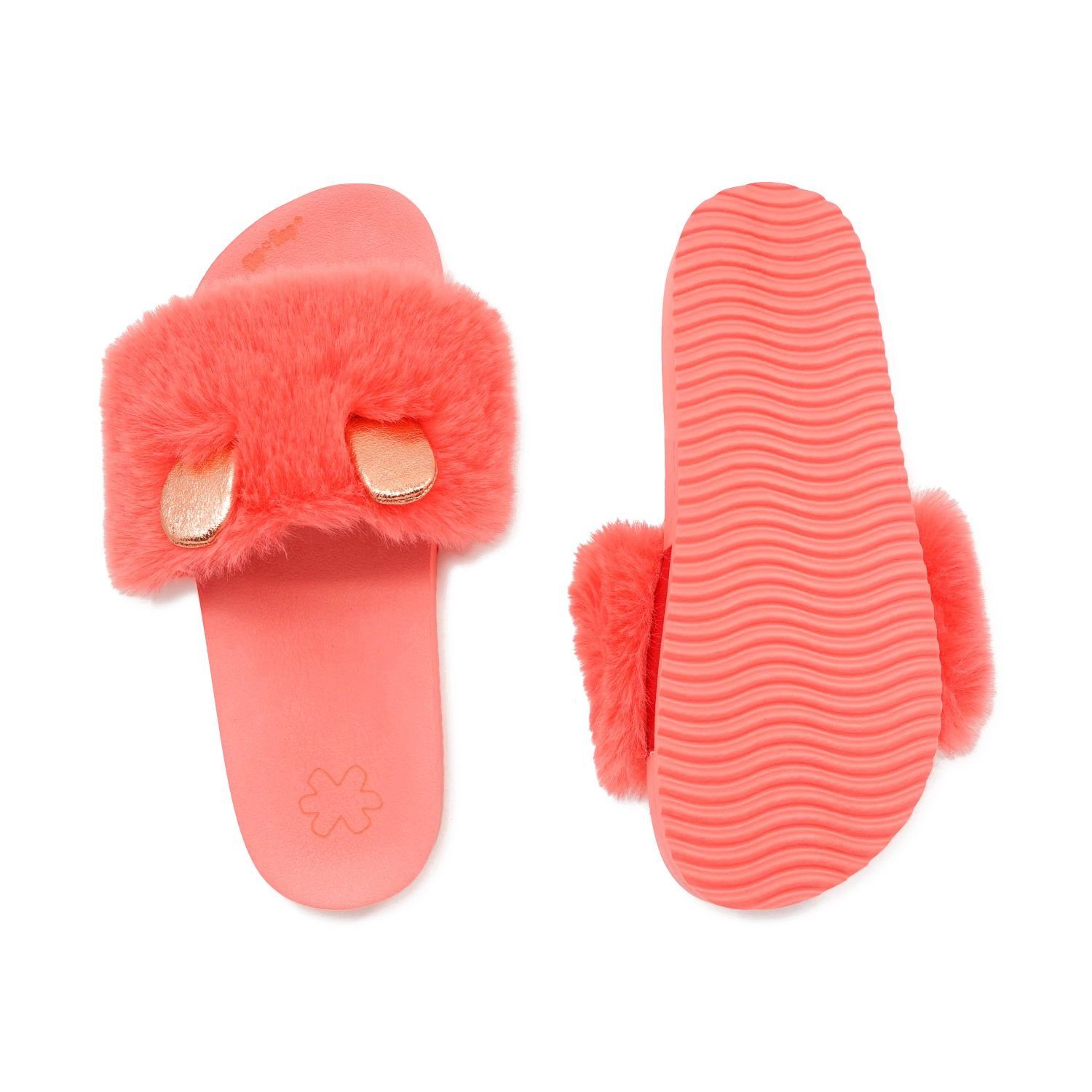 Flip Flop pool fur*mouse metallic Hausschuh