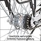 Didi THURAU Edition E-Bike »Alu City Comfort«, 3 Gang Shimano, Nabenschaltung, Frontmotor 250 W, (mit Schloss), Bild 7