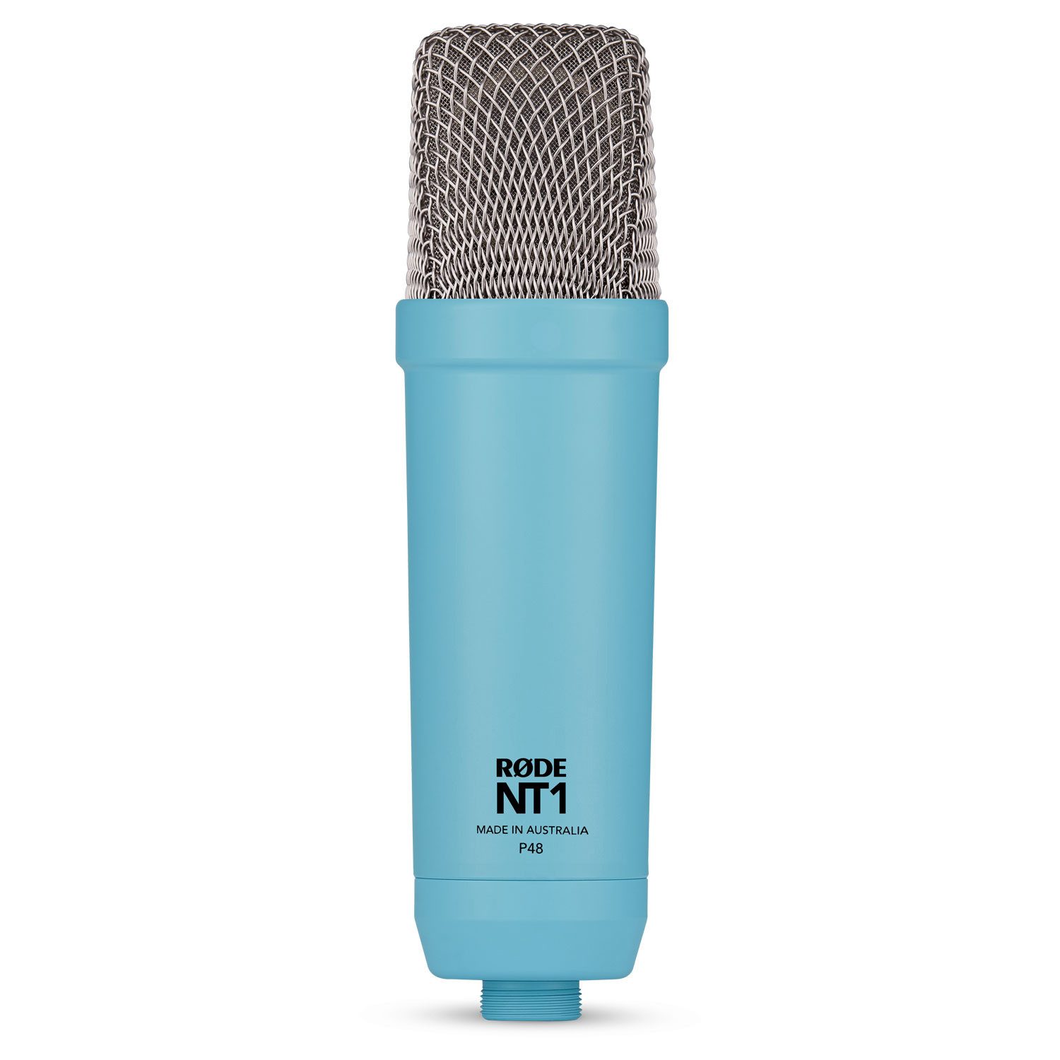 RØDE Mikrofon Rode NT1 Signature Blue Mikrofon Blau mit Stativ (Studio-Mikrofon Blau), mit Mikrofonständer
