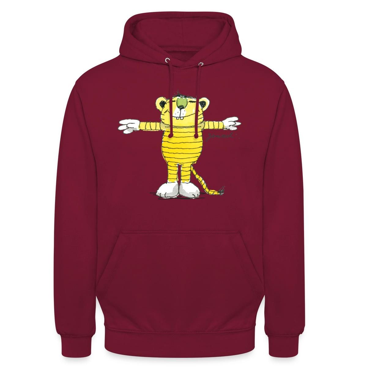 Hoodie Janosch Tiger Pose Unisex Hoodie