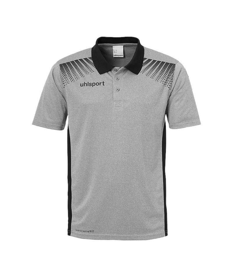 uhlsport Poloshirt grauschwarz Goal default T-Shirt