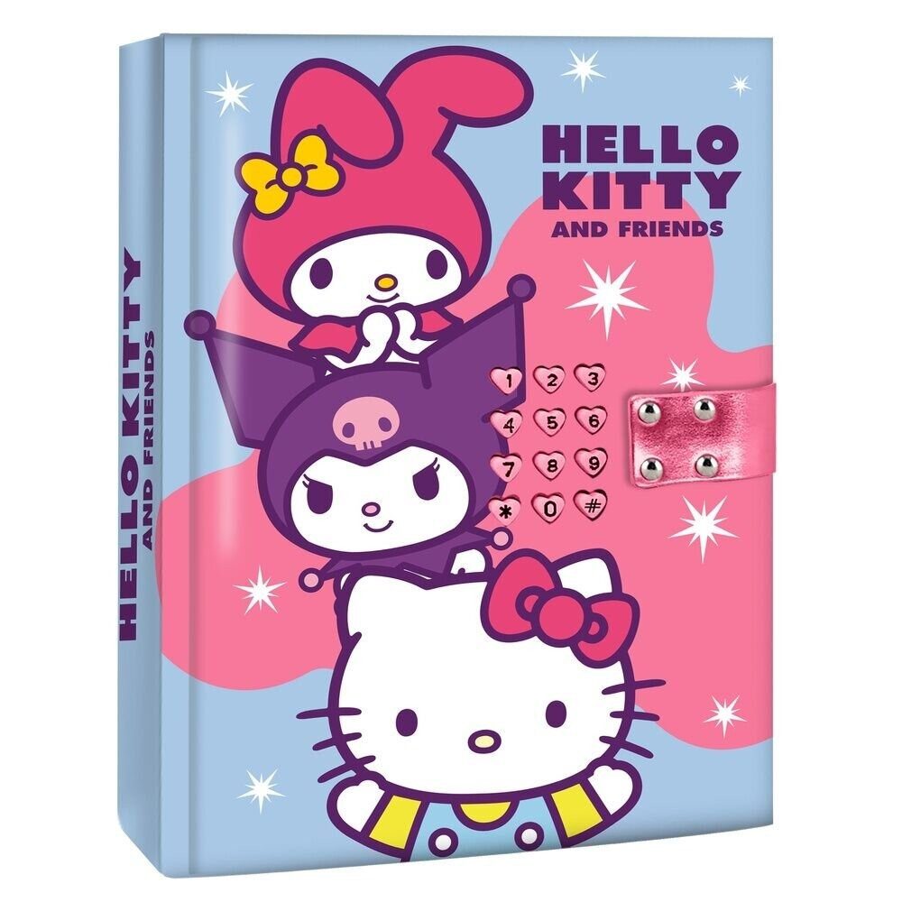 Kids Euroswan Tagebuch Hello Kitty und Freunde Geheime elektronische Tagebuchklänge