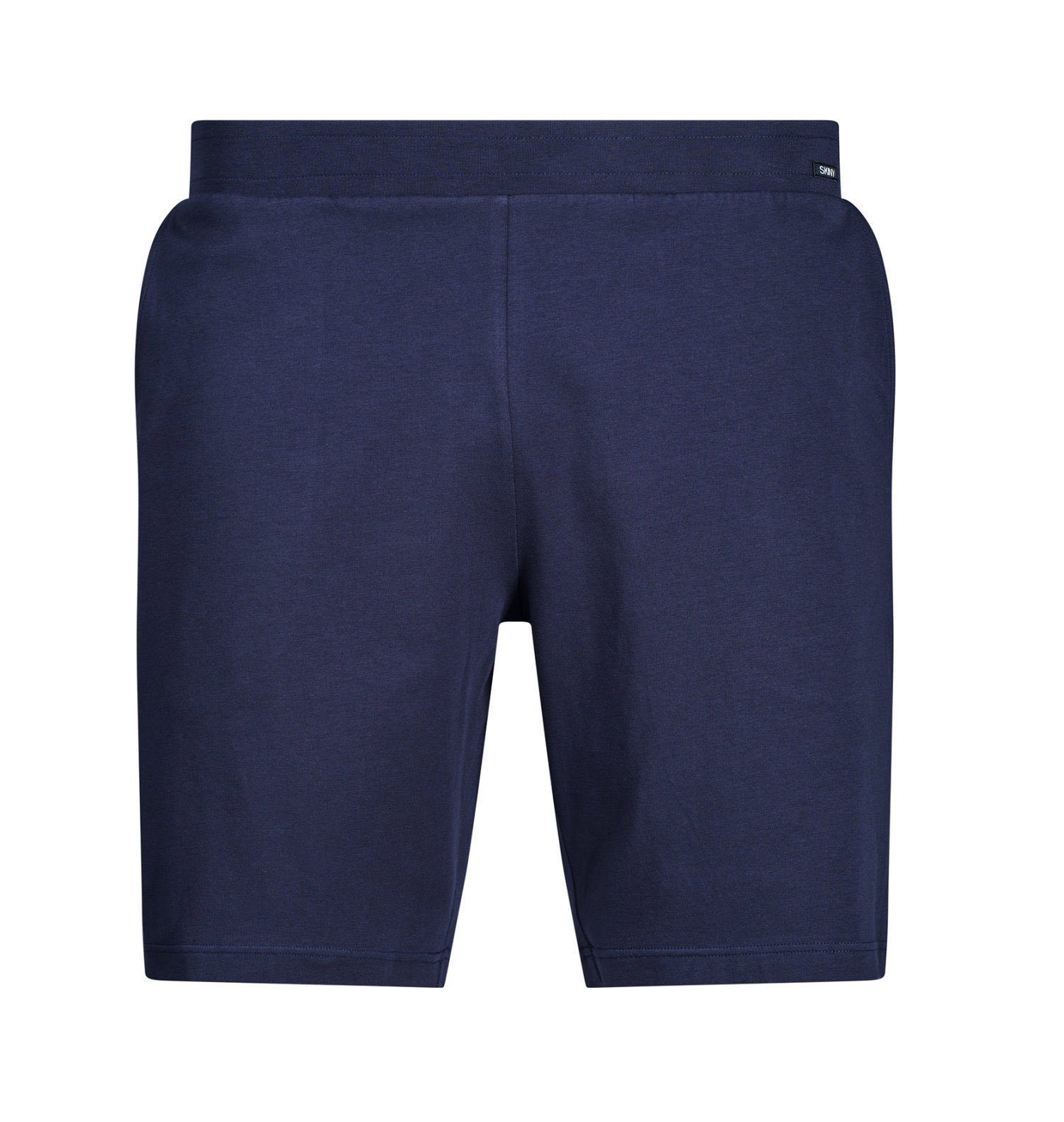 blue Skiny kurz Skiny Schlafanzug crown bequem lässig (1-tlg) Hose Herren Pyjamashorts