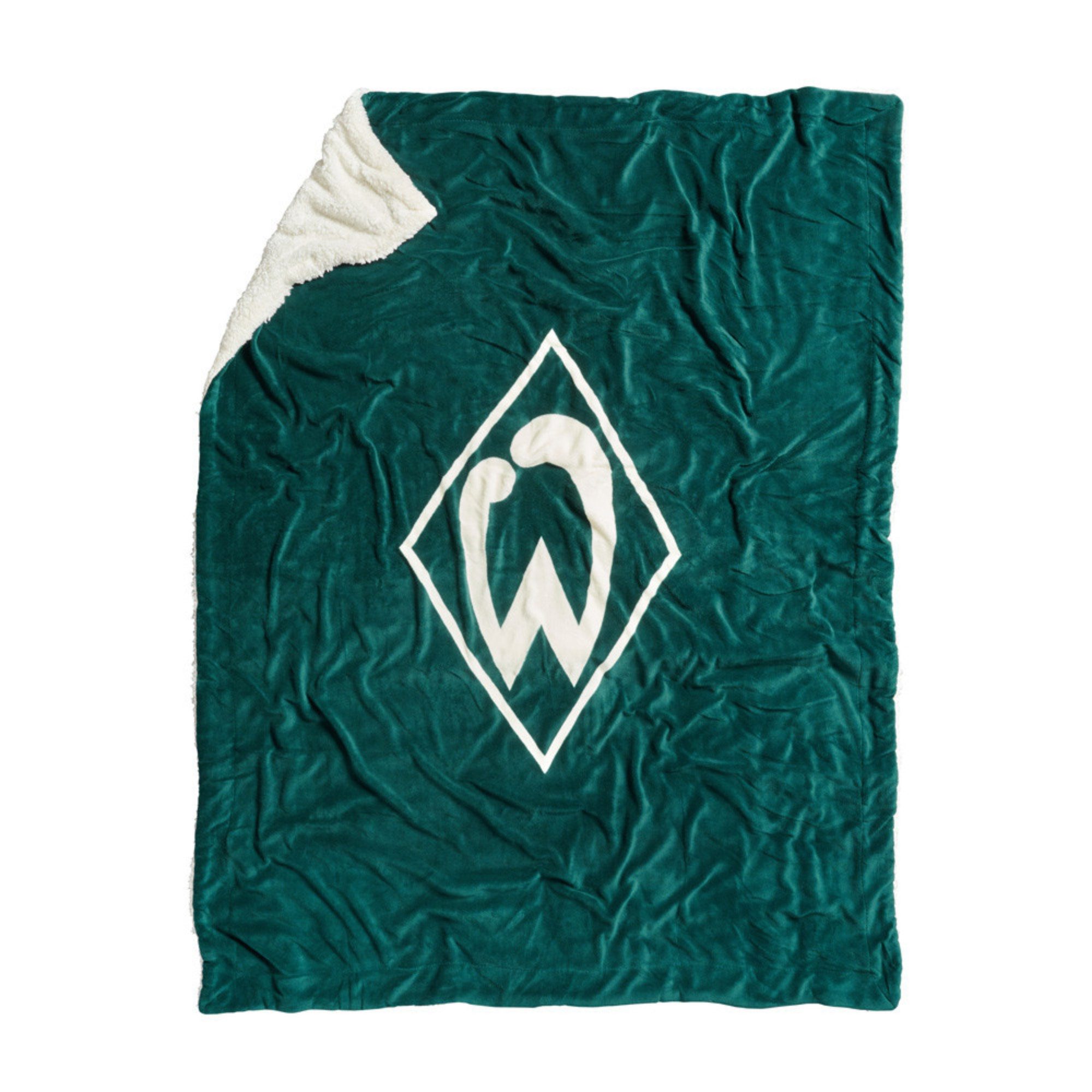Wohndecke Werder Bremen Kuscheldecke "Raute", Werder Bremen