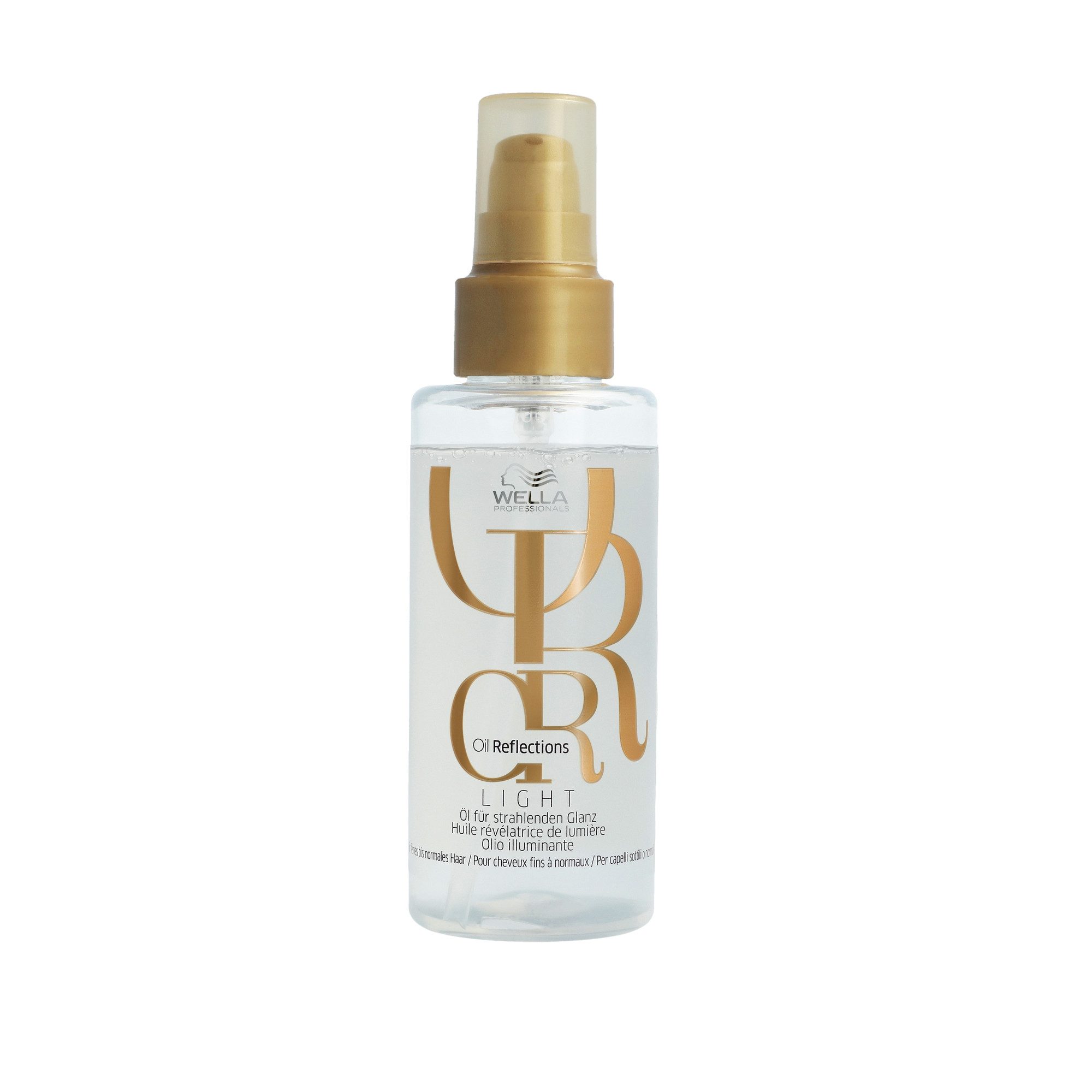 Wella Professionals Haaröl Oil Reflections Light Oil, spendet Feuchtigkeit, Anti-Frizz Eigenschaft, für weiches Haar