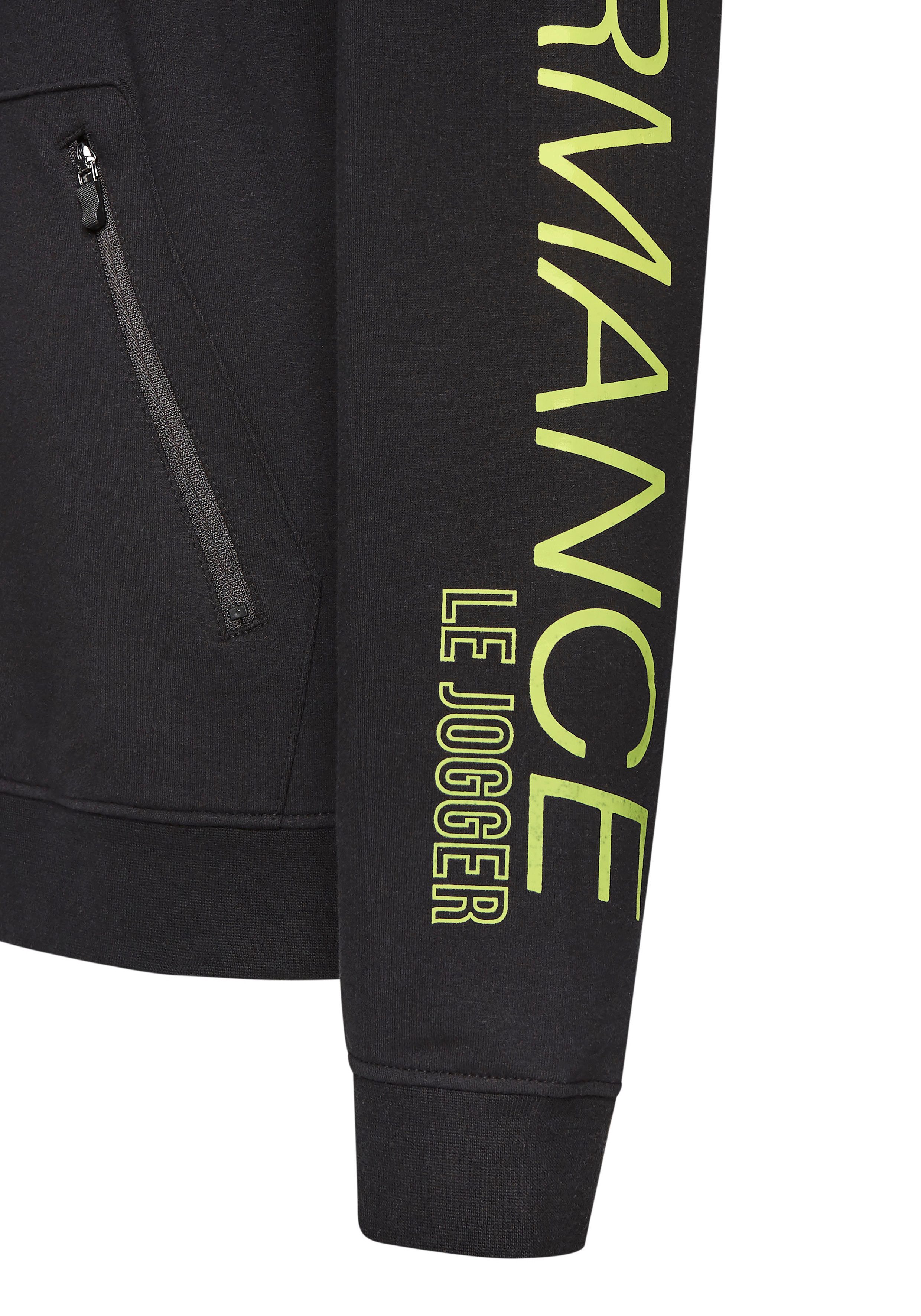 Le Jogger Performance Kapuzensweatshirt mit praktischen Reißverschlusstaschen