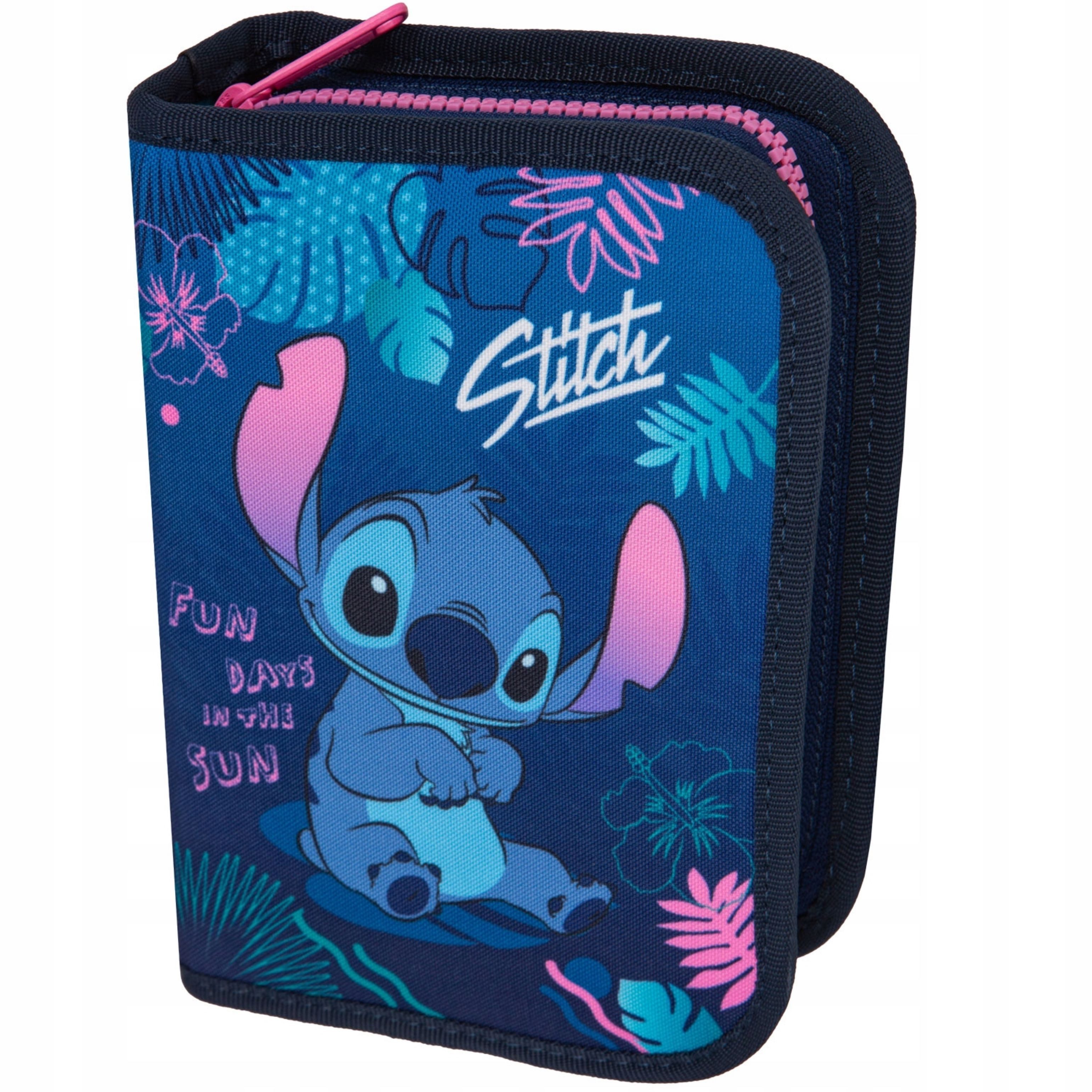 Disney Federtasche SCHULE FEDERMÄPPCHEN ZWEI KLAPPE LILO UND STICH FÜR