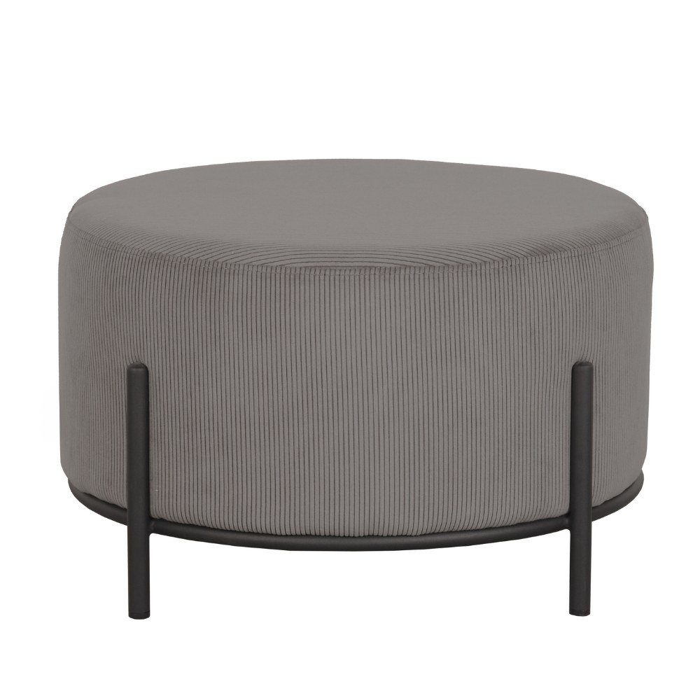 Grau Healani Möbel RINGO-Living aus 340x570mm, Cord Stuhl in Hocker