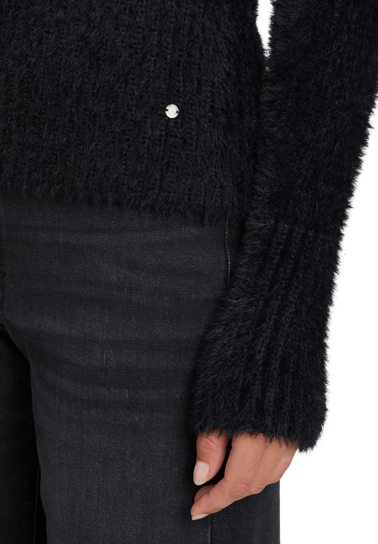 Betty&Co Strickpullover Damen mit V-Ausschnitt (1-tlg)