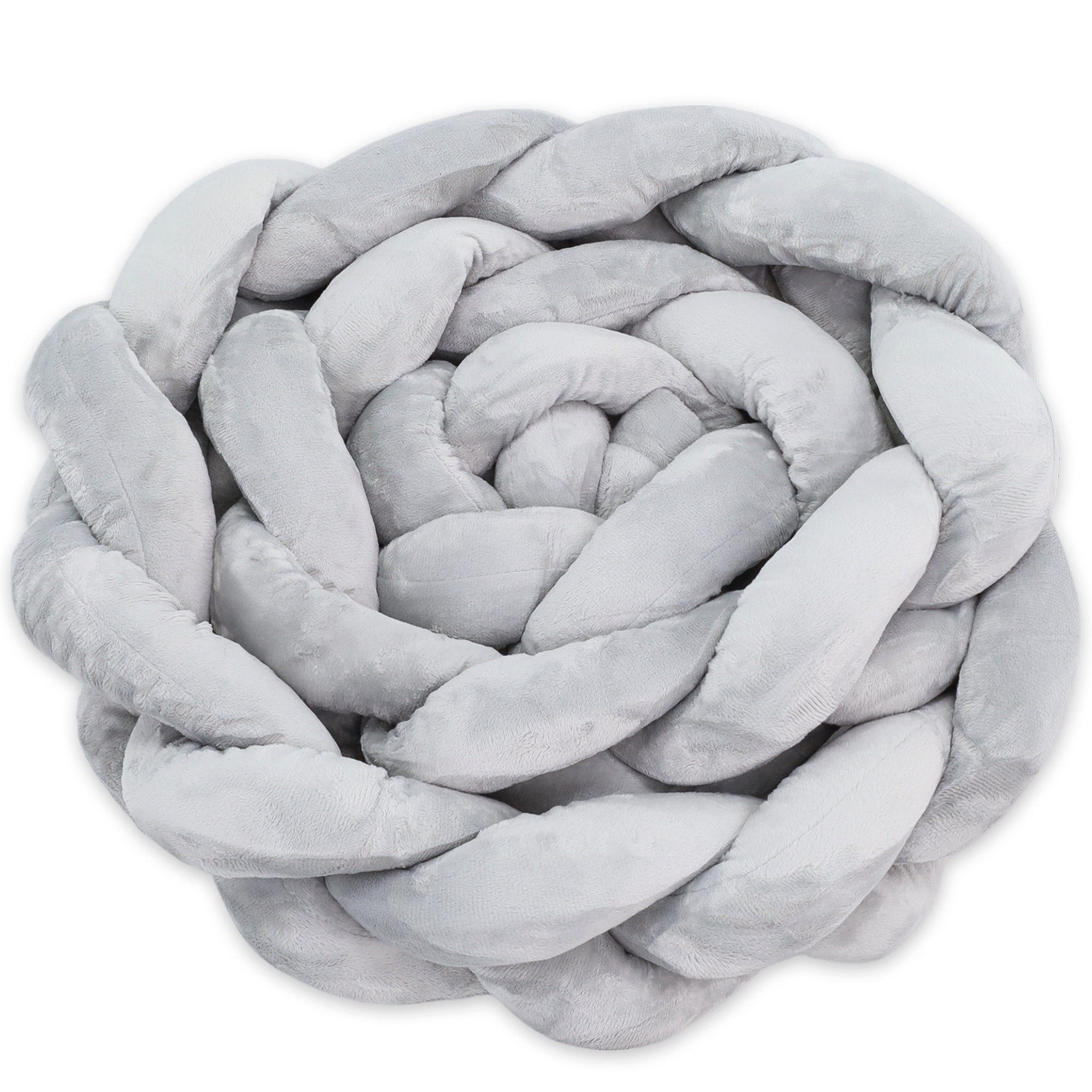 Totsy Baby Schutzgitter Bettschlange 1,5 m Baby geflochten Bettumrandung – Bettrolle