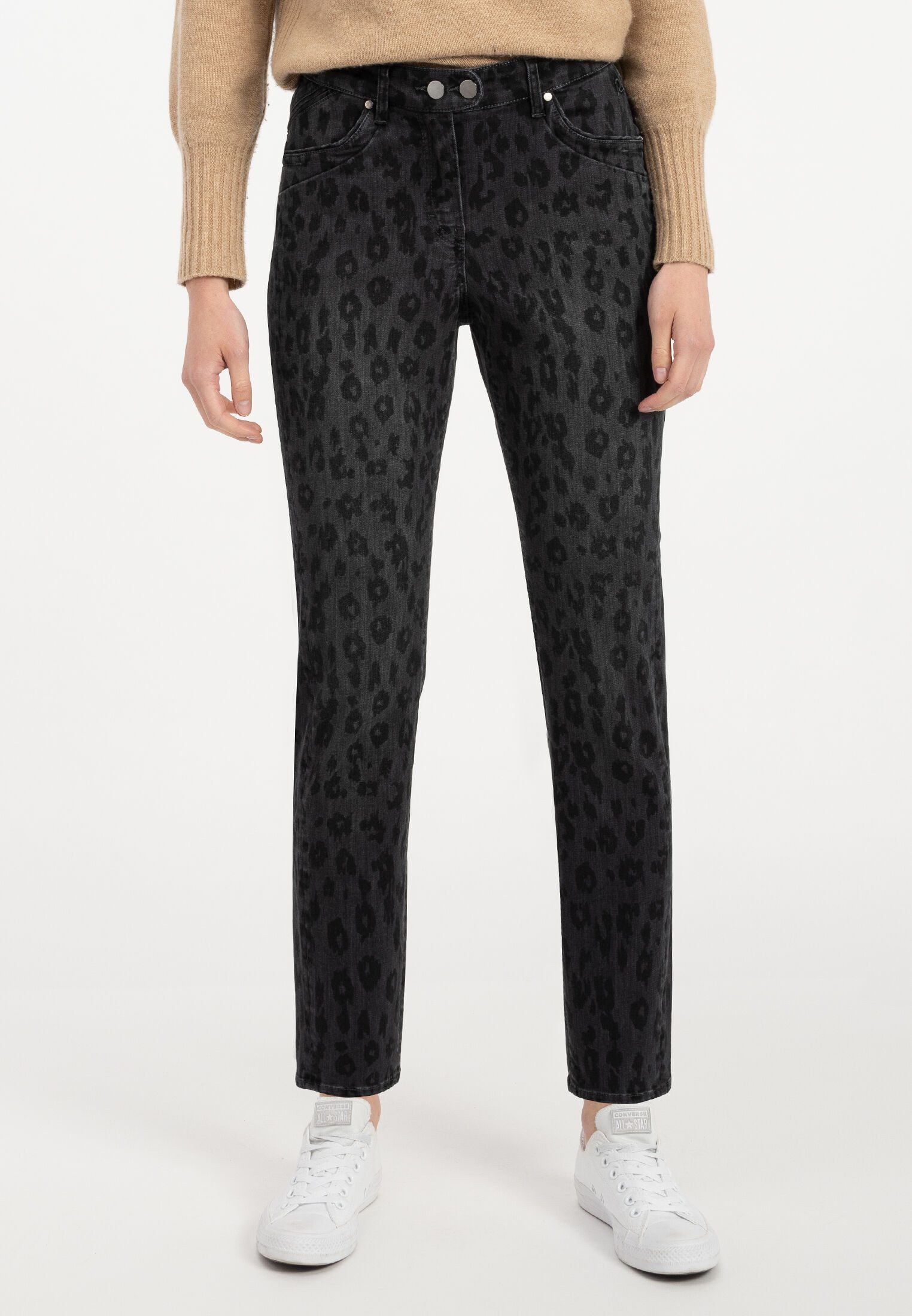 Recover Pants 5-Pocket-Jeans Anabel mit ausgefallenem günstig online kaufen