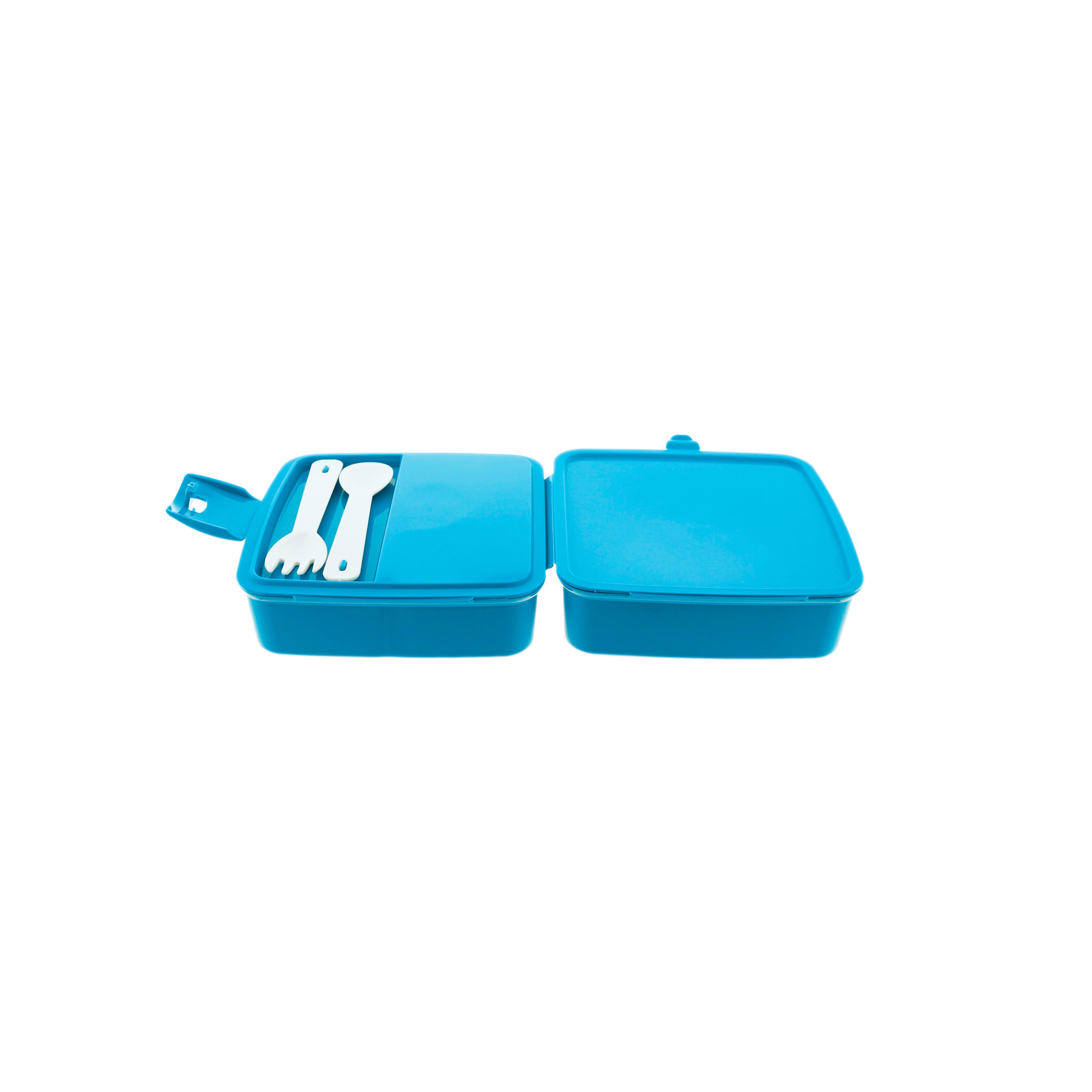 bahama Lunchbox Multi Brot- und Lunch Box mit Besteck, Kunststoff, (1-tlg), mit Besteck – Bild 2 von 5