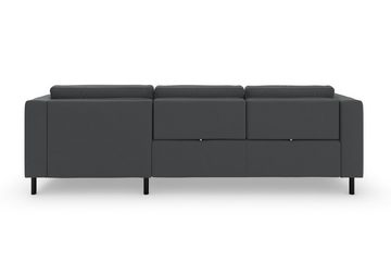 sit&more Ecksofa Olsen, inklusive Sitztiefenverstellung, wahlweise mit Bettfunktion, 15cm hoch