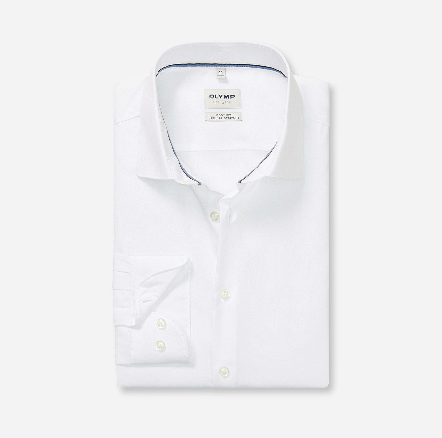 OLYMP Langarmhemd Level Five New York Kentkragen, Businesshemd, body fit günstig online kaufen