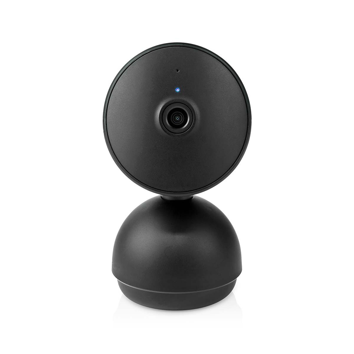Nedis Überwachungskamera WIFICI22CBK (1-tlg., innenkamera full hd, schwenk/neige, 2‑wege audio, microsd/cloud)