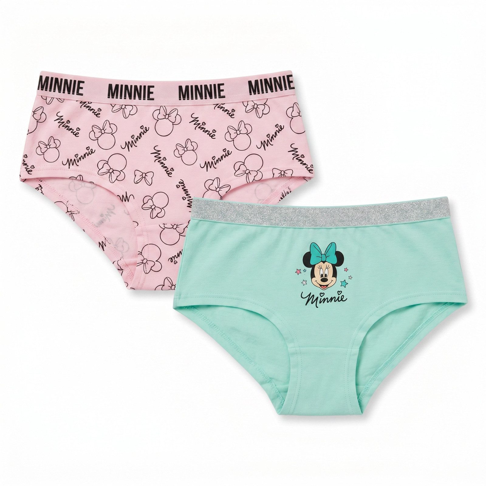Disney Slip Disney Minnie Maus 2er Pack Slips Kinder Mädchen Unterwäsche (2-St)