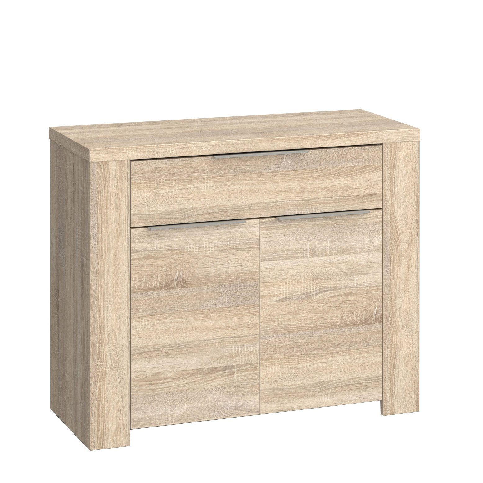 Newroom Kommode Natara, Kommode Sonoma Eiche Modern Sideboard Highboard Wohnzimmer