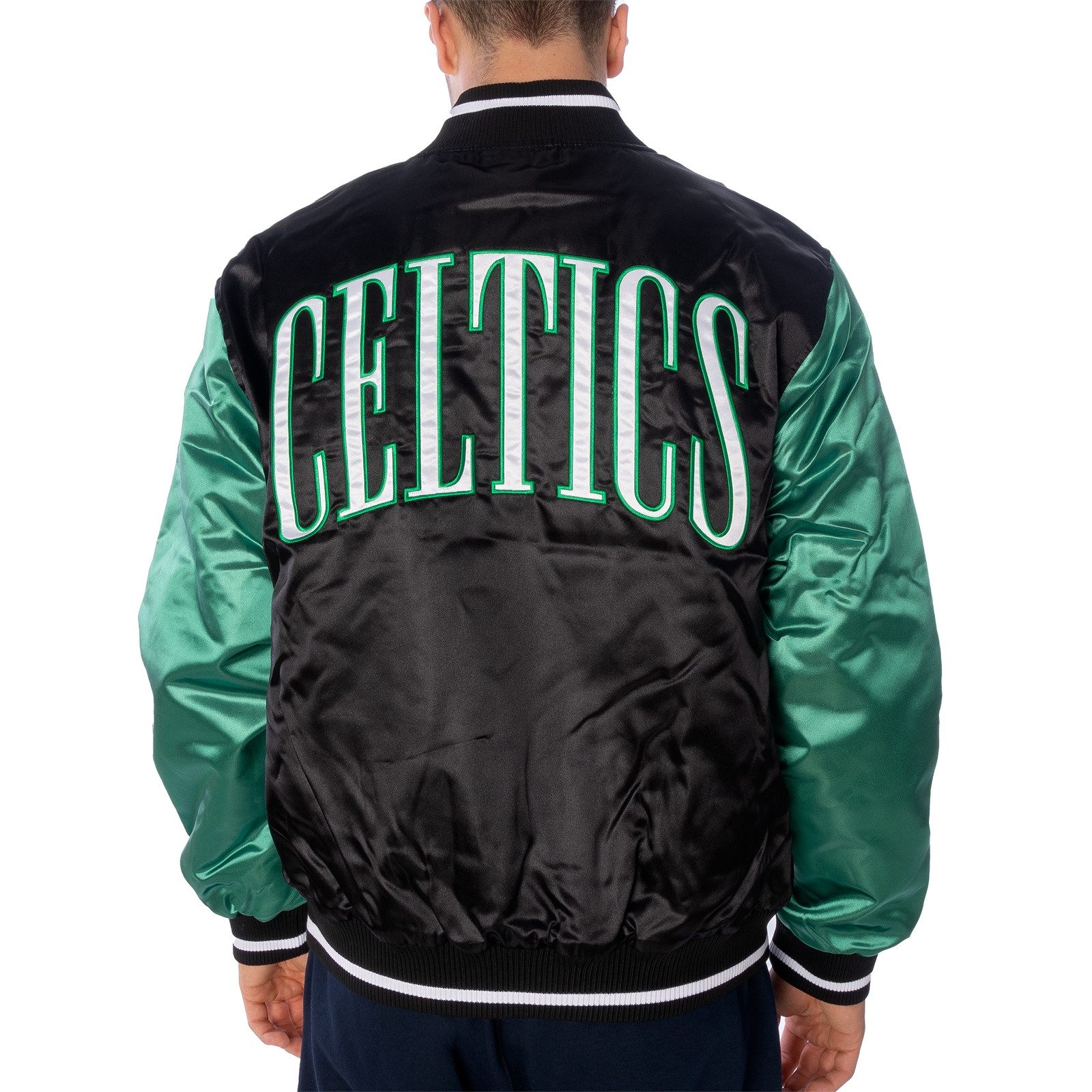 New Era Bomberjacke Jacke New Era NBA Satin Bomber Boston Celtics