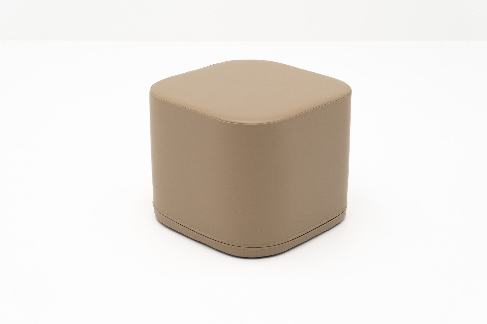 IGLUSoftplay Cube S Softbaustein Grey Beige Soft Play Möbel für Kinderzimmer Spielbauklötze, modernes Soft Play Essential, geometrische Form, leicht, BPA-frei