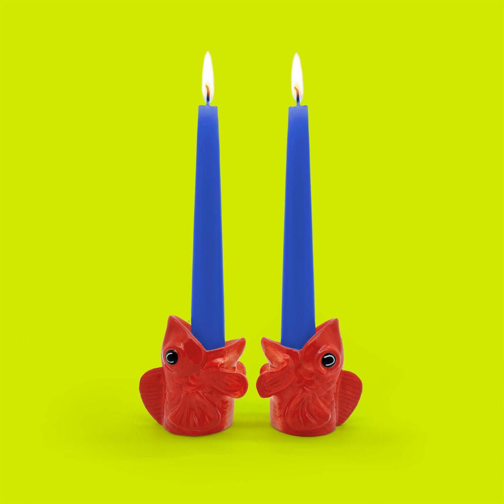 Donkey Products Kerzenhalter Fishes For Dishes, 2er Set