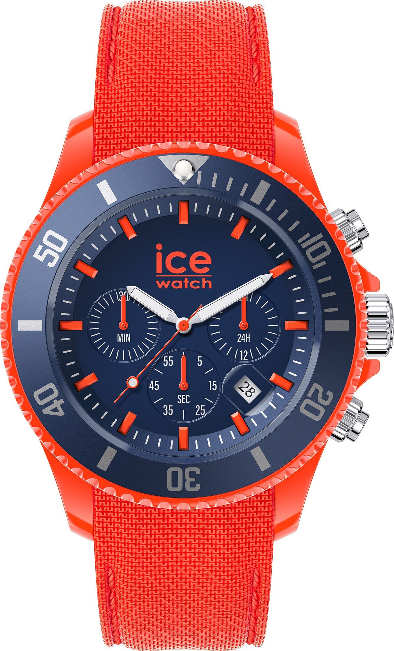 - Orange ICE Large Chronograph chrono - CH, blue 019841 - ice-watch