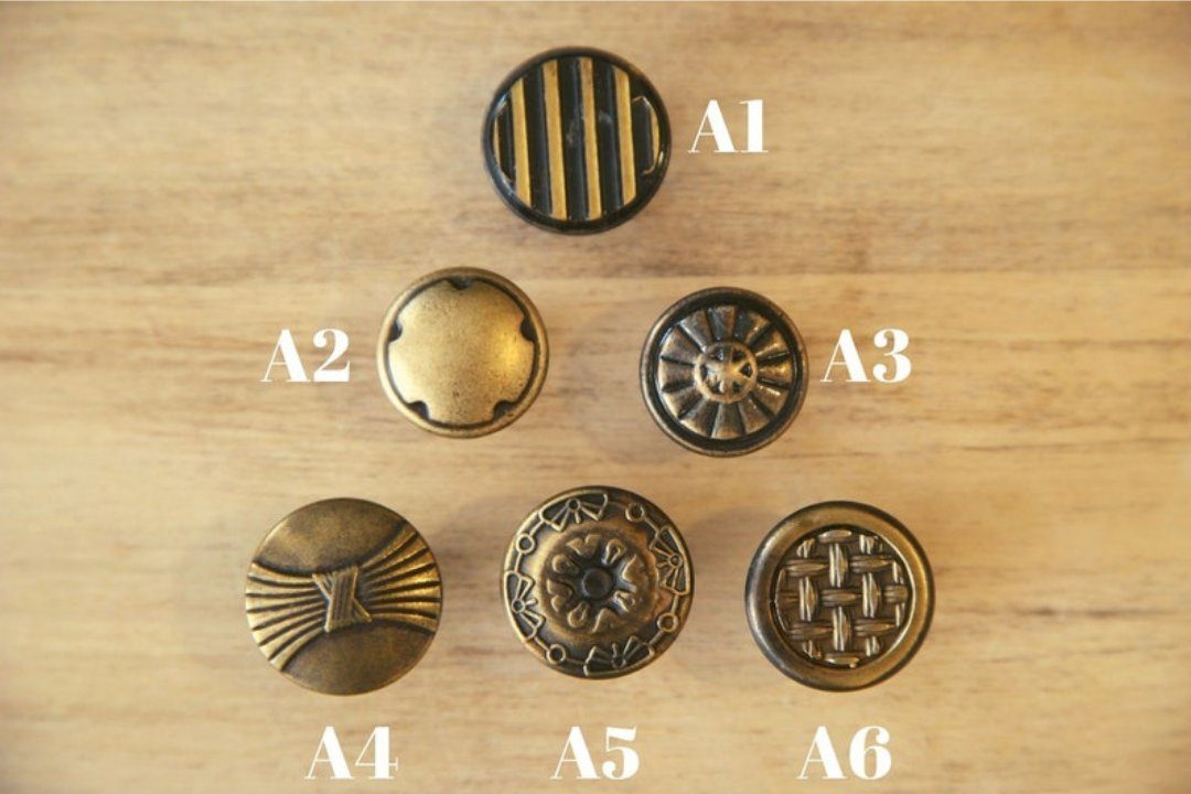 Material (5 Pieces), KARAN Metallgriff antiklook, Schubladengriff, : Möbelgriff BESCHLÄGE Metall Möbelgriff,