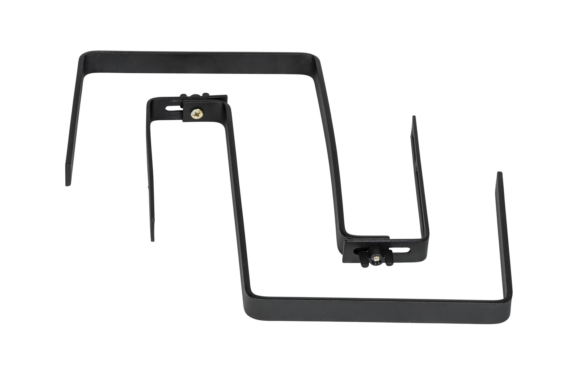 Kreher Balkonkasten 'BEGONIA' in Rattan Optik mit Stahlbügeln in Anthrazit (1 St)