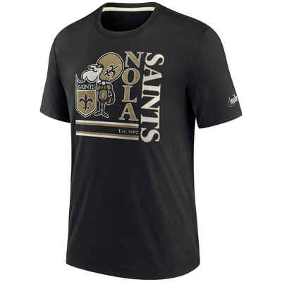 Nike Print-Shirt TriBlend Retro New Orleans Saints