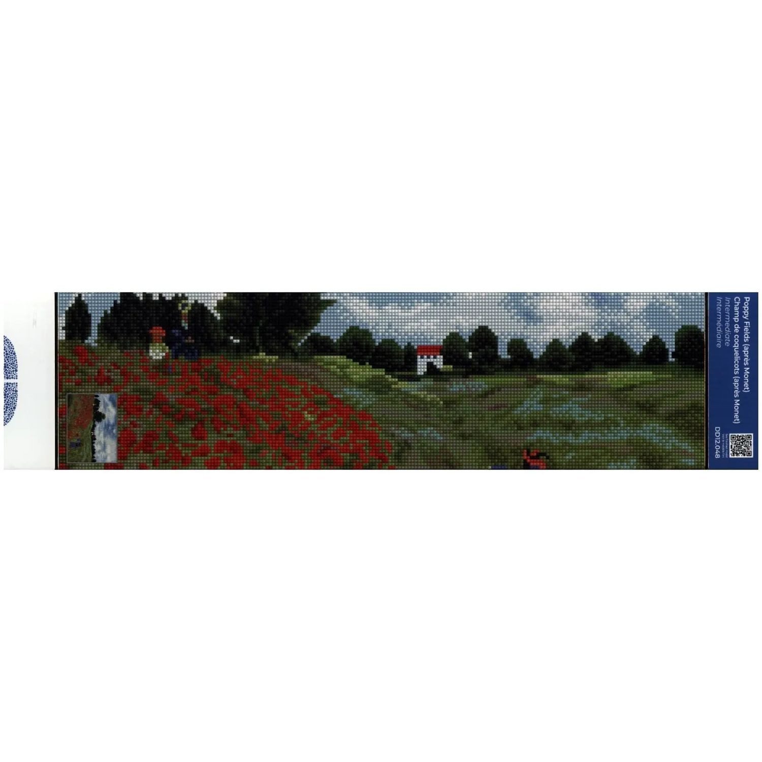 Diamond Dotz Spiel DIAMOND DOTZ - Diamond Painting Poppy Fields (Monet)