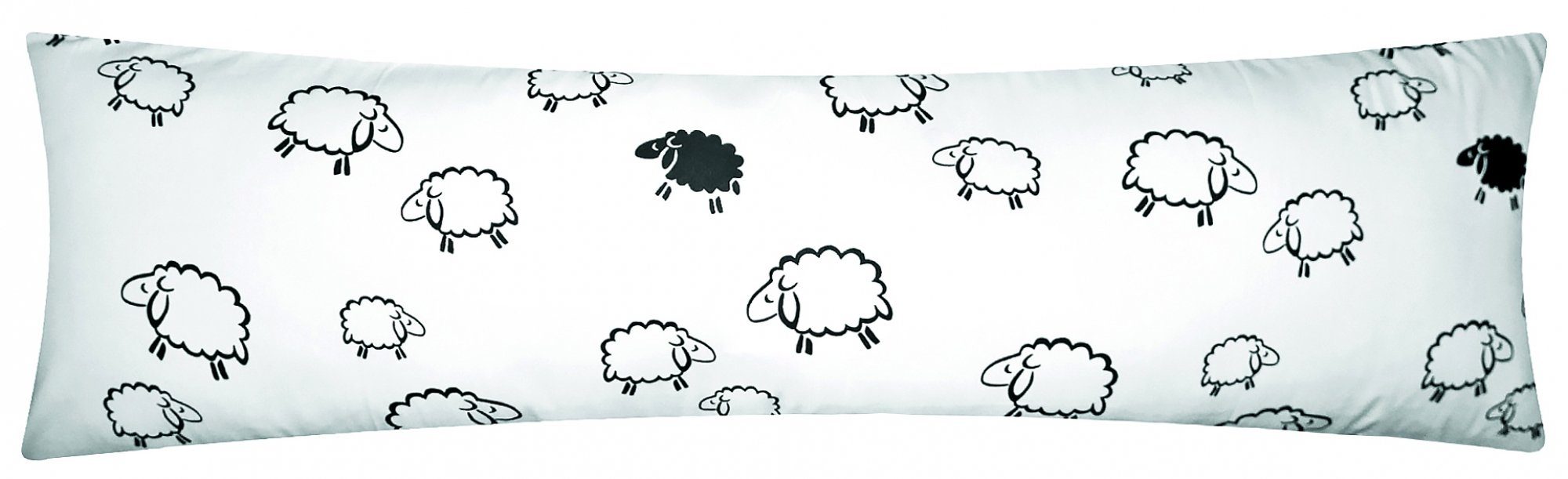 Heubergshop Kissenhülle, (1 Stück), Mako-Satin Seitenschläferkissenbezug günstig online kaufen