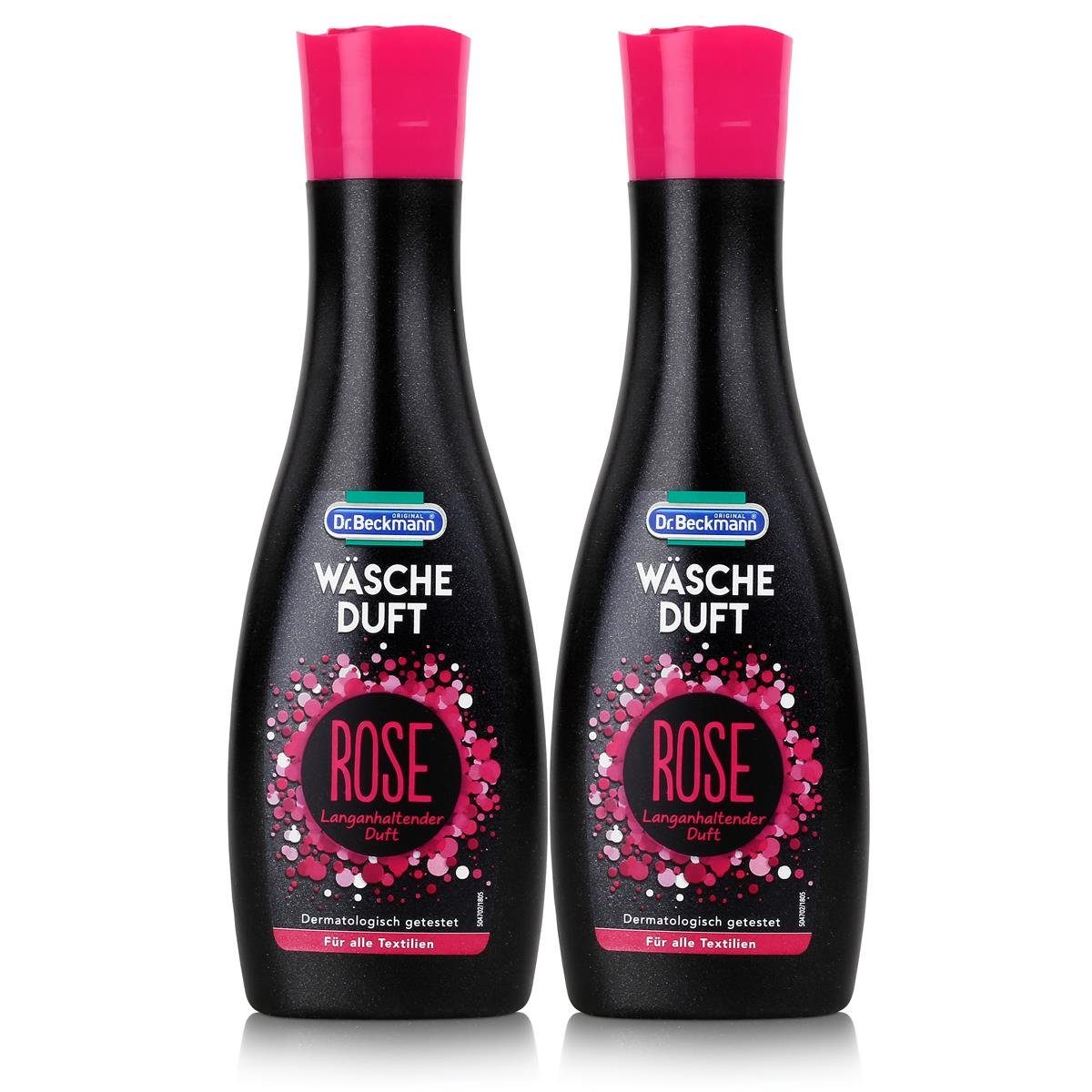 Dr. Beckmann Dr.Beckmann Wäsche Duft Rose 250ml - Für alle Textilien geeignet (2er Spezialwaschmittel