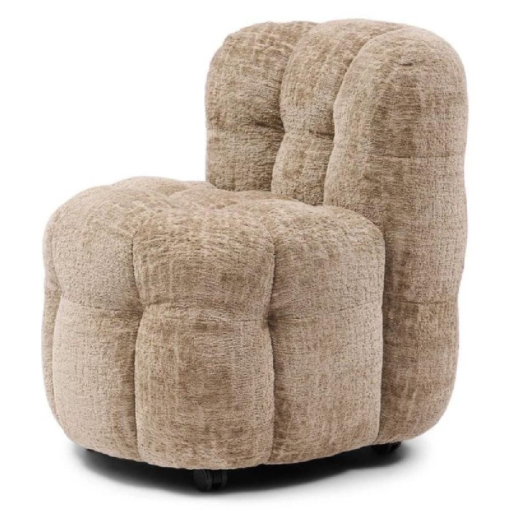 Rivièra Maison Stuhl Esszimmerstuhl Arosa Swivel Dining Chair Taupe