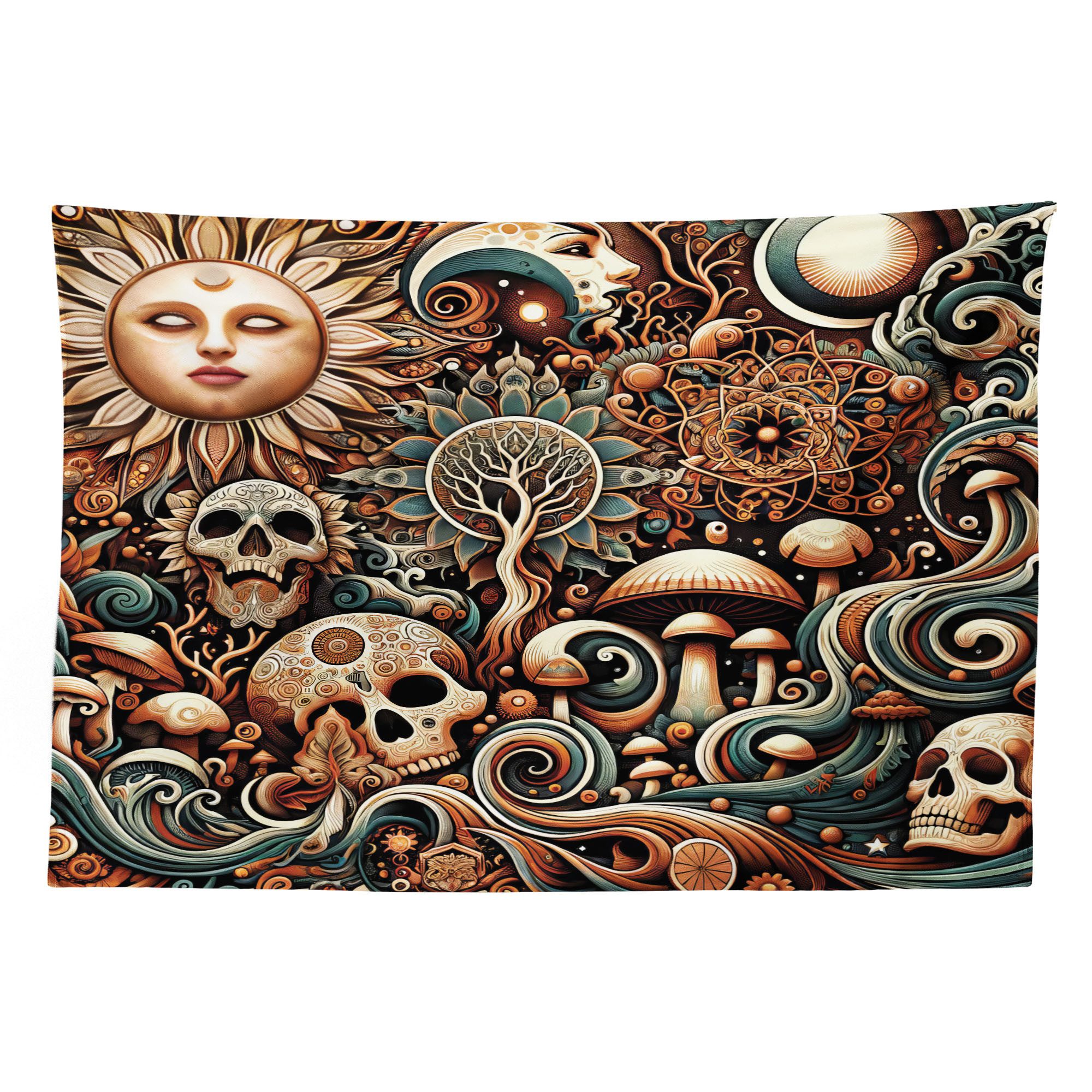 Abakuhaus Wandteppich aus Weiches Mikrofaser Stoff Für das Wohn und Schlafzimmer, rechteckig