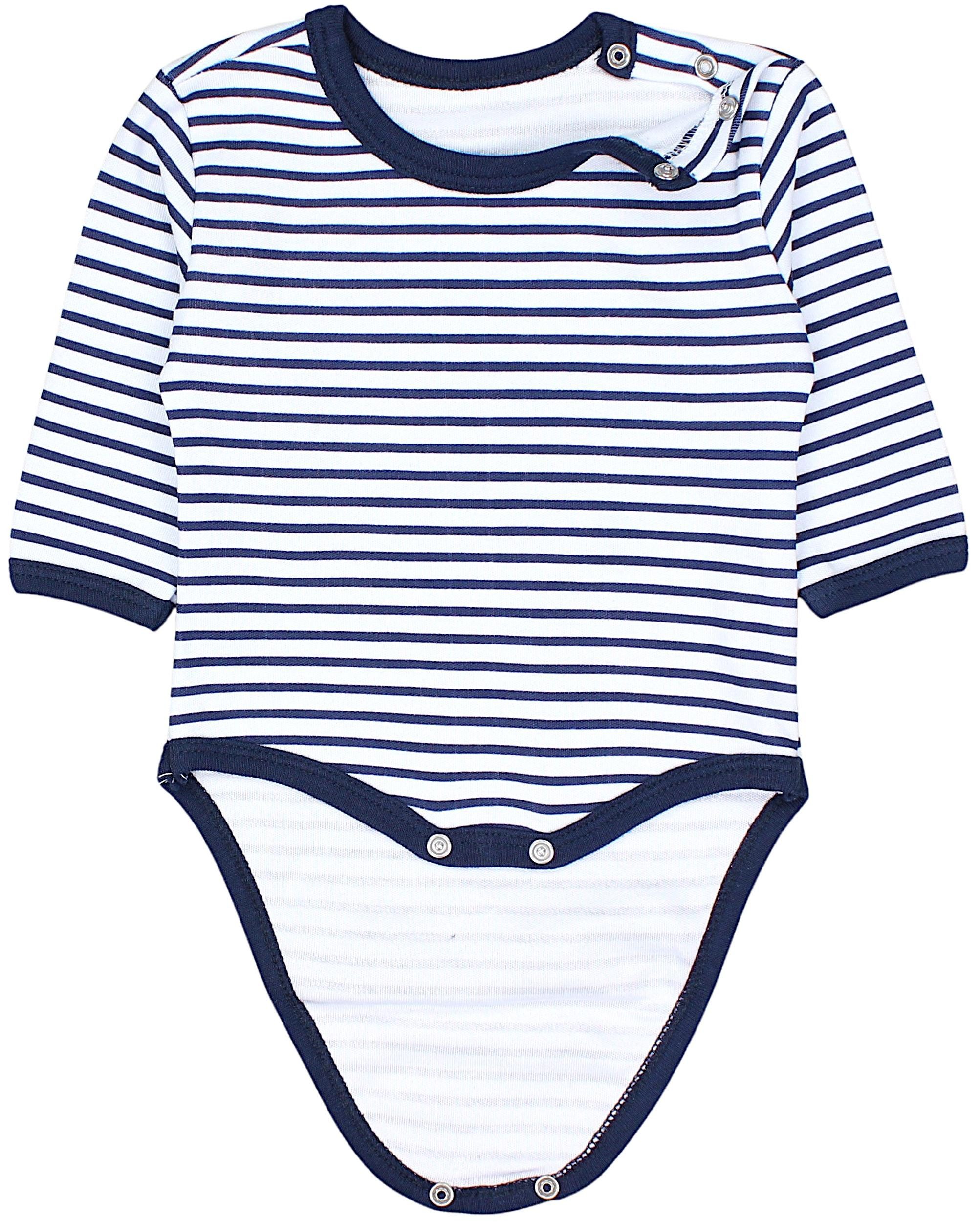 TupTam Langarmbody TupTam Baby Unisex Langarm Body mit Aufdruck Spruch 5er Pack