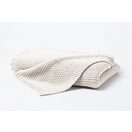Wohndecke Strick, Primera, mit einer hochwertigen Randverarbeitung, Kuscheldecke