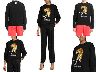 roberto cavalli Sweatshirt ROBERTO CAVALLI RC TIGER LOGO UNISEX SWEATER SWEATSHIRT JUMPER PULLOVE