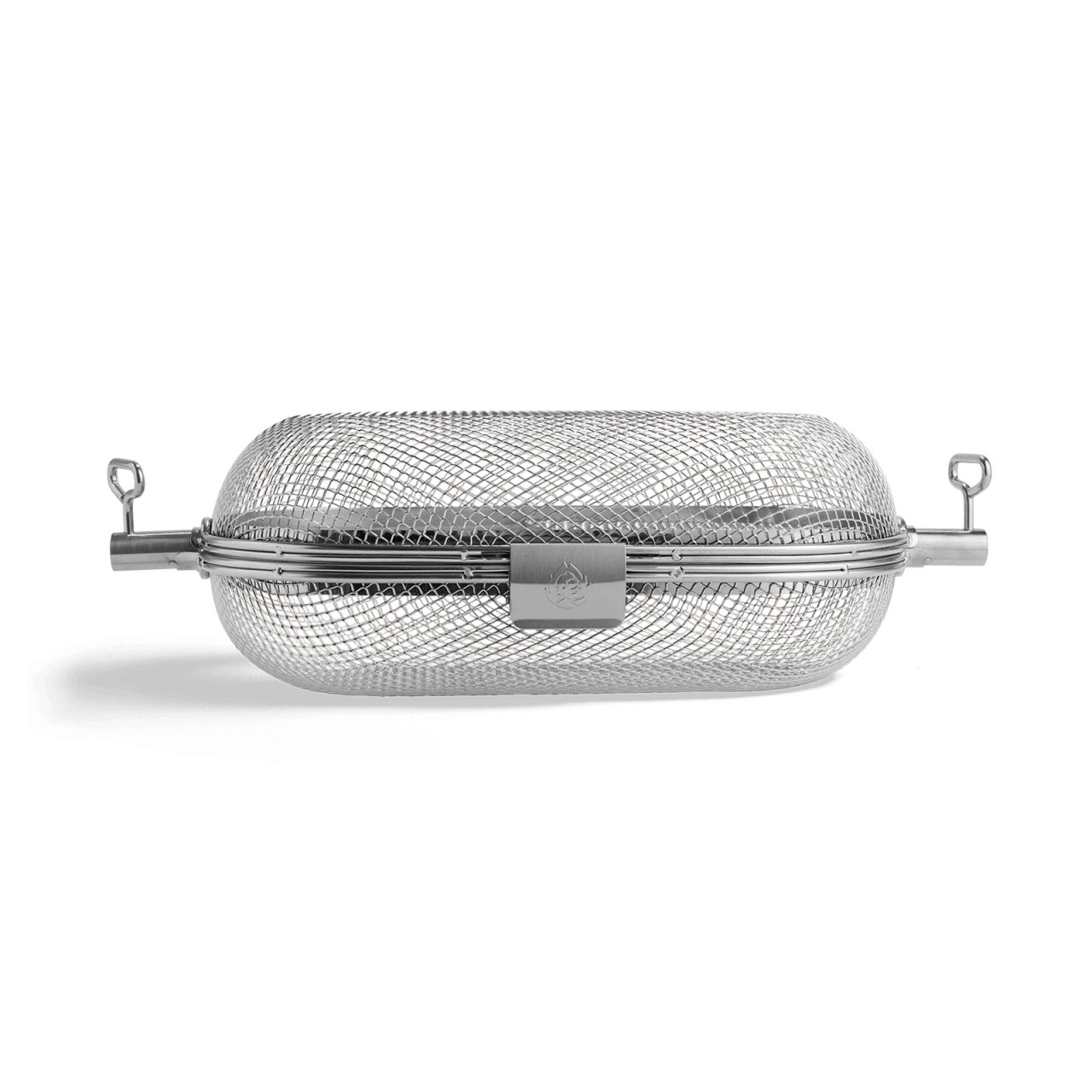 BURNHARD® Drehspieß Drehspieß Grillkorb Edelstahl