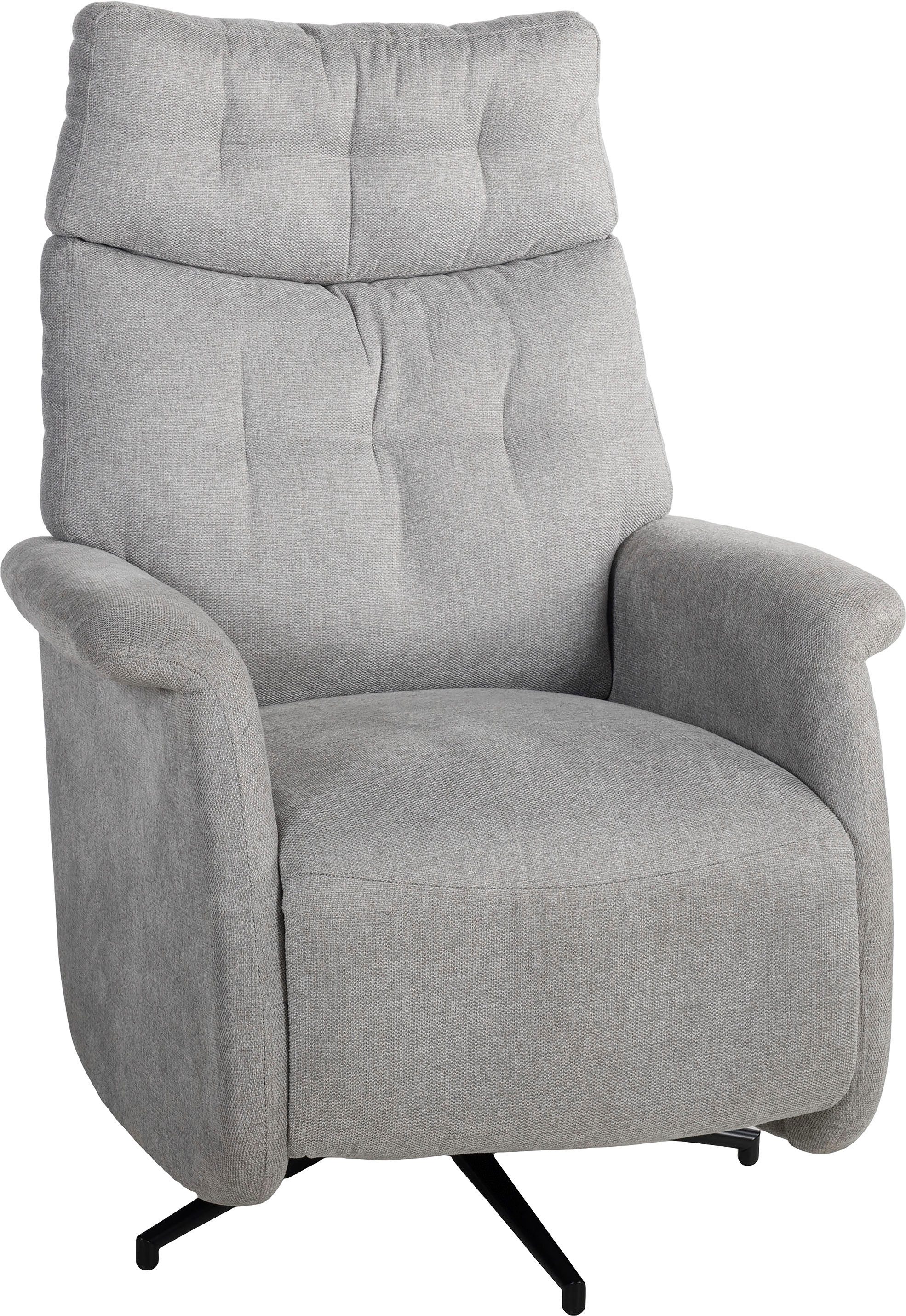 Duo Collection Relaxsessel Peralta (1-St), integrierte Fußstütze, Stahlwellenunterfederung, 115 kg, 360° drehbar