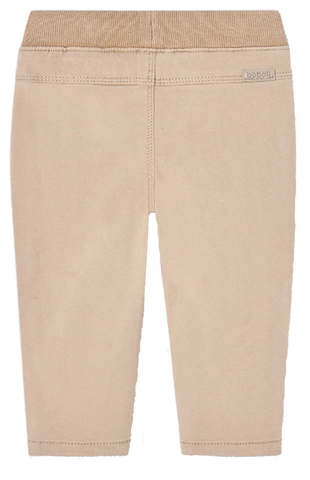 BÒBOLI Thermohose BÒBOLI Hose Gabardine sand beige gefüttert (1-tlg., kein Set)