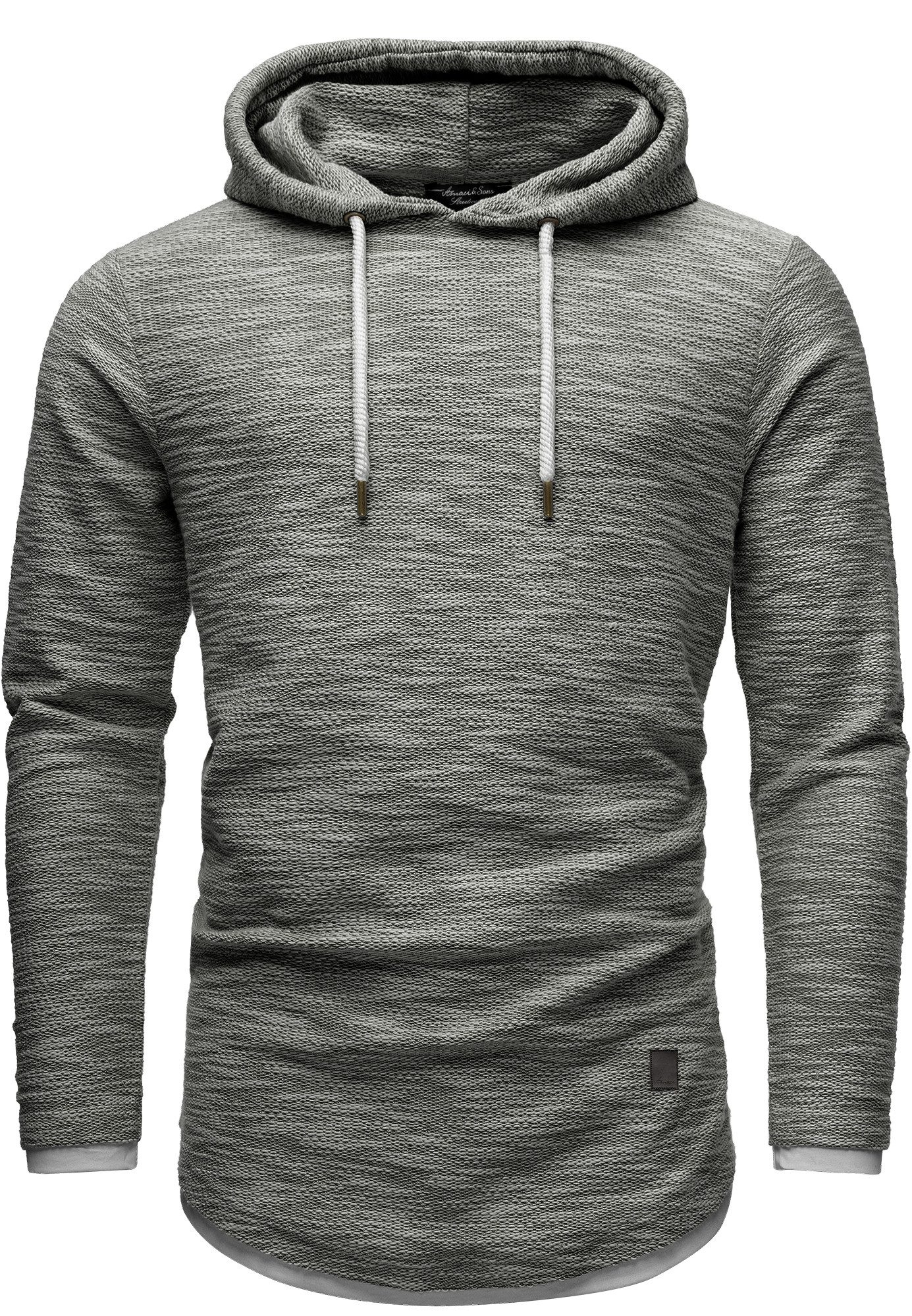 Amaci&Sons Kapuzenpullover LEXINGTON Kapuzenpullover Herren 2in1 Oversize H günstig online kaufen