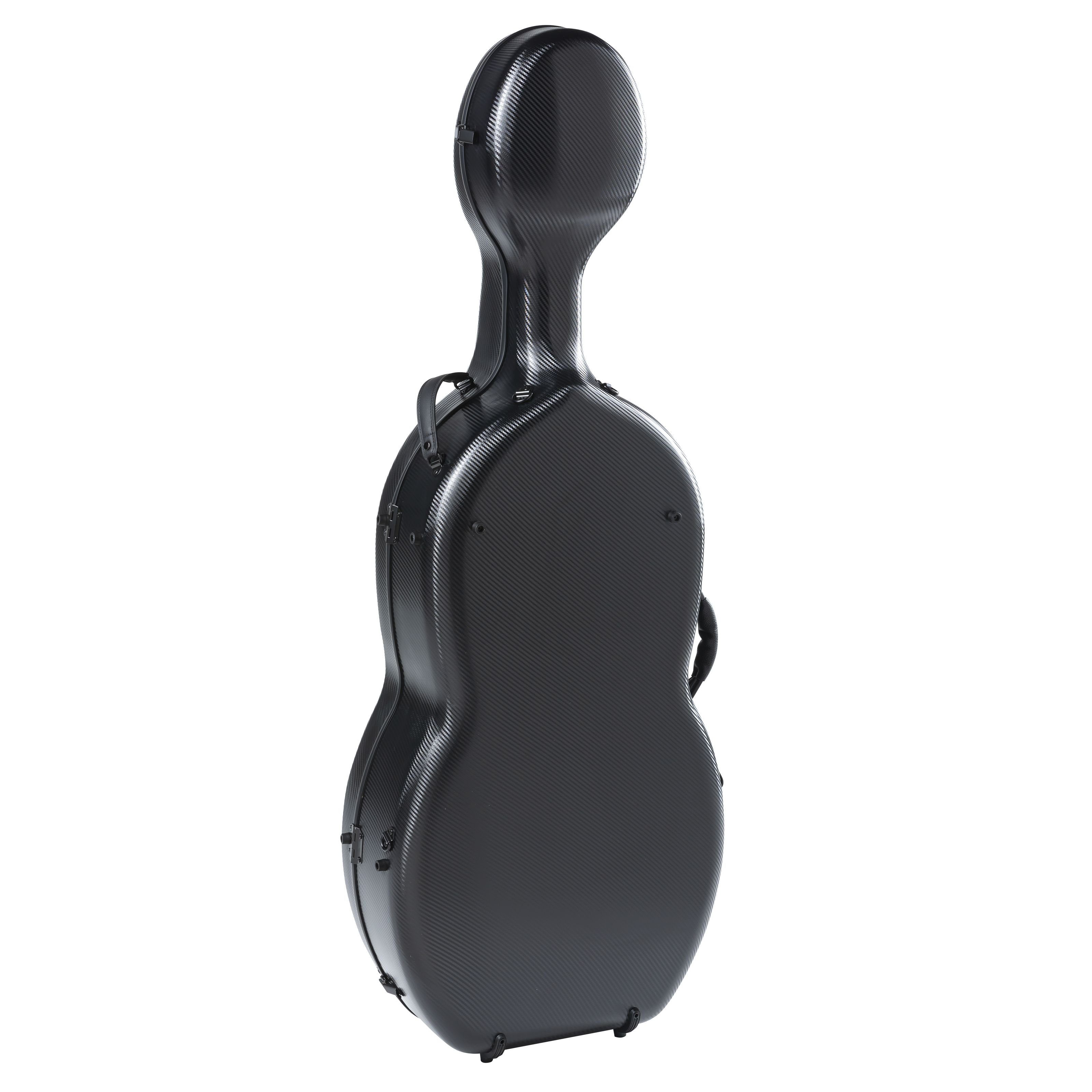 Gewa Violinen-Koffer, Celloetui Polycarbonat Schwarz - Tasche für Celli