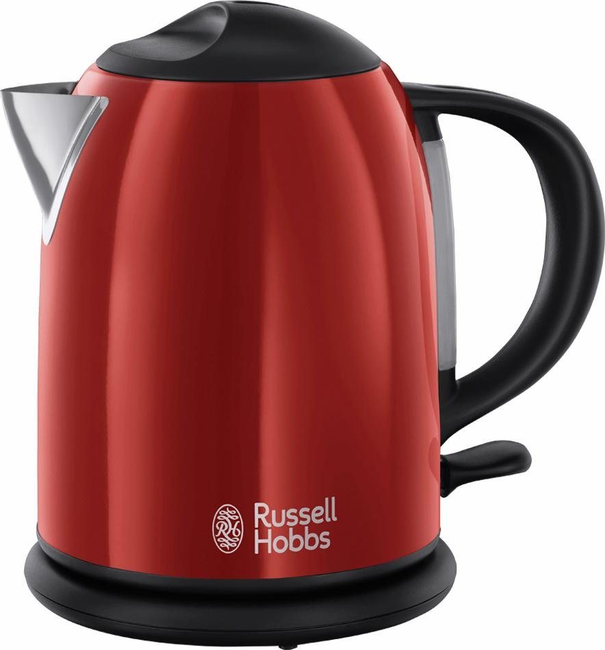 Wasserkocher WK Colours Plus+ Flame Red 20191-70, 1 l, 2200 W, aus Glas Wasserkocher WK Colours Plus+ Flame Red 20191-70, 1 l, 2200 W, aus Glas