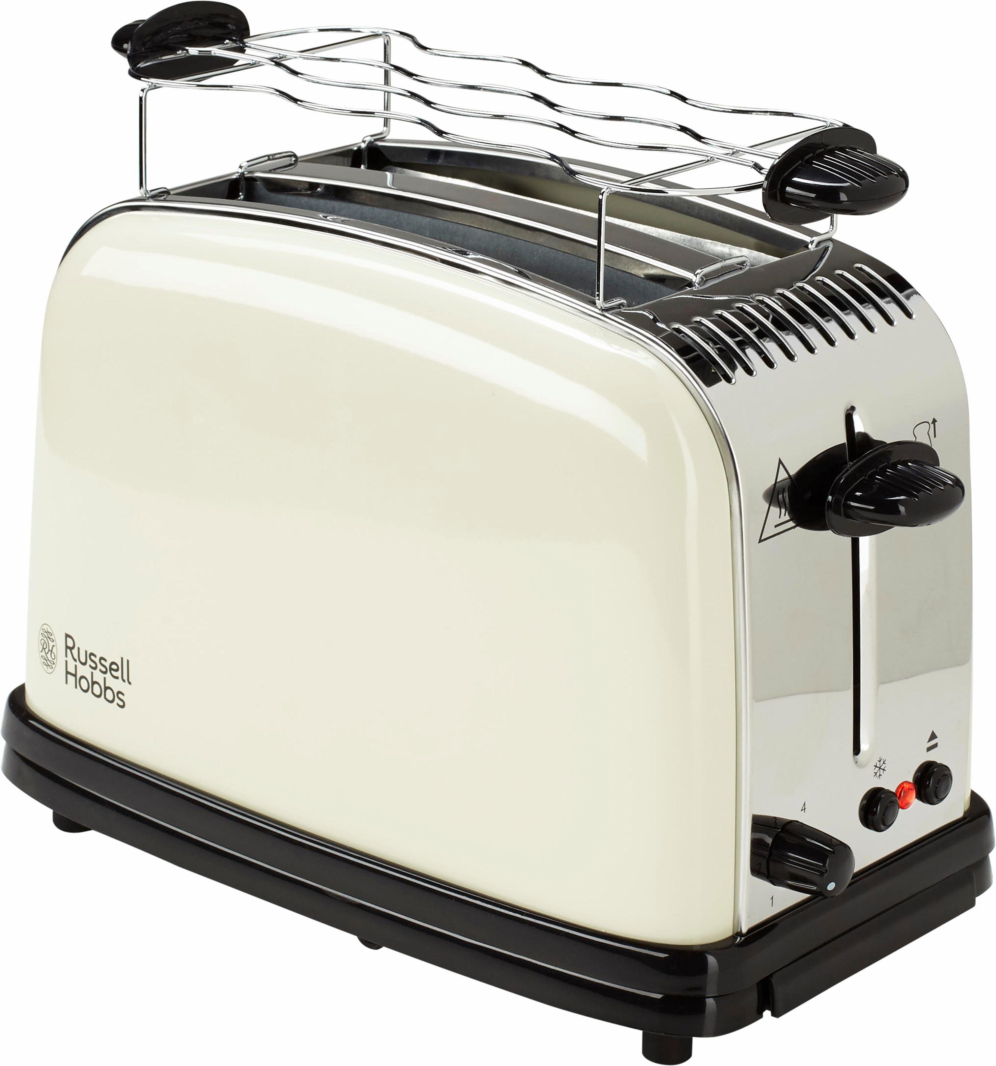 RUSSELL HOBBS Toaster Colours Plus+ Classic Cream 2333456, 1670 W