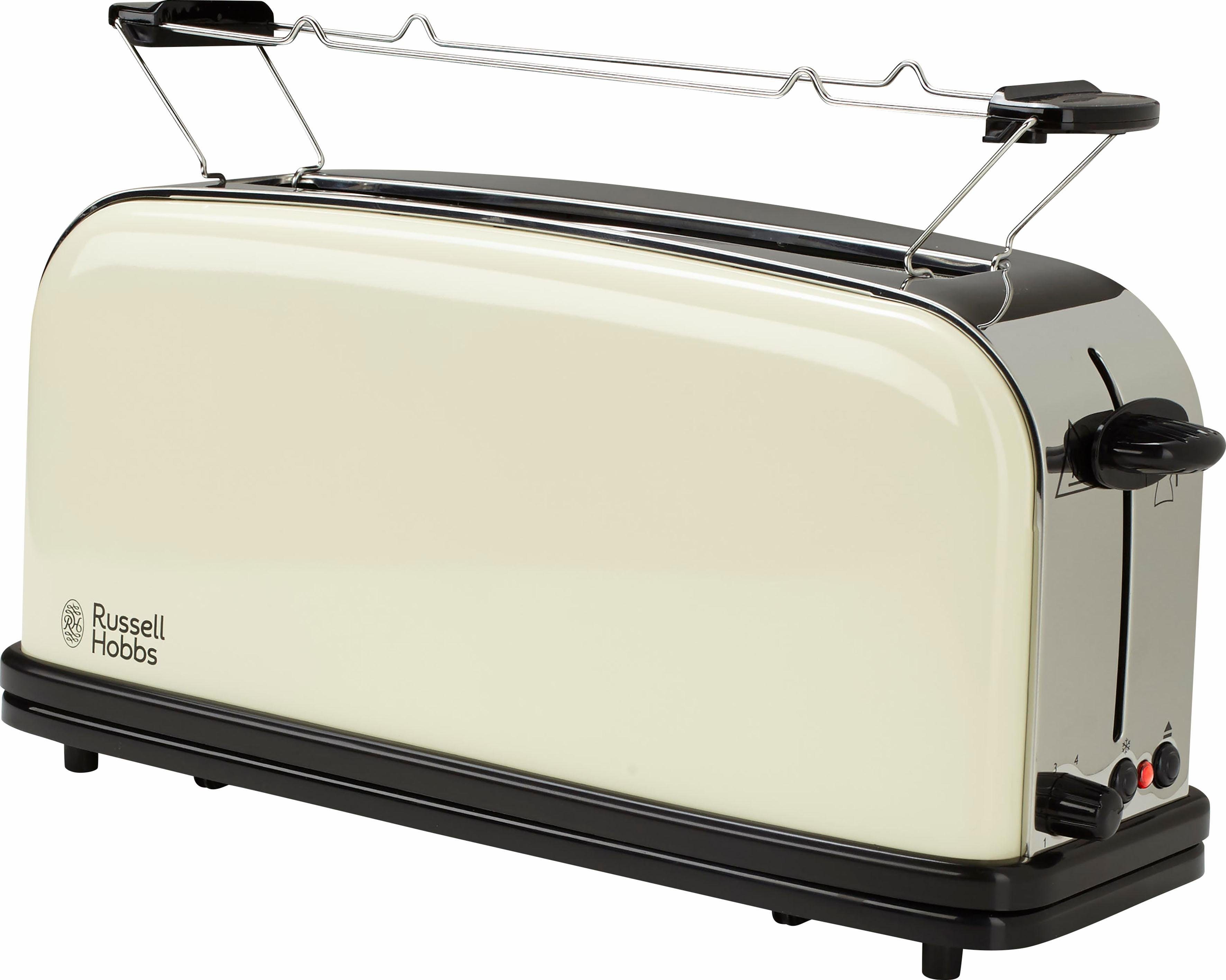 RUSSELL HOBBS Toaster Colours Plus+ Classic Cream 2139556, 1 langer
